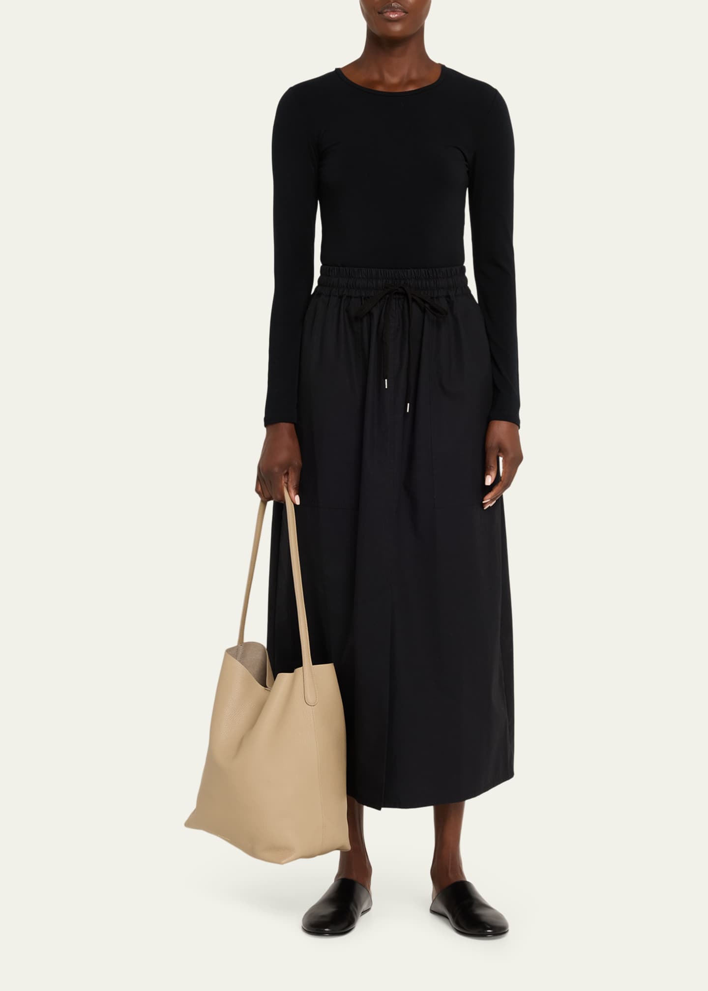 Mansur Gavriel Everyday Leather Shoulder Bag Image 5 of 6