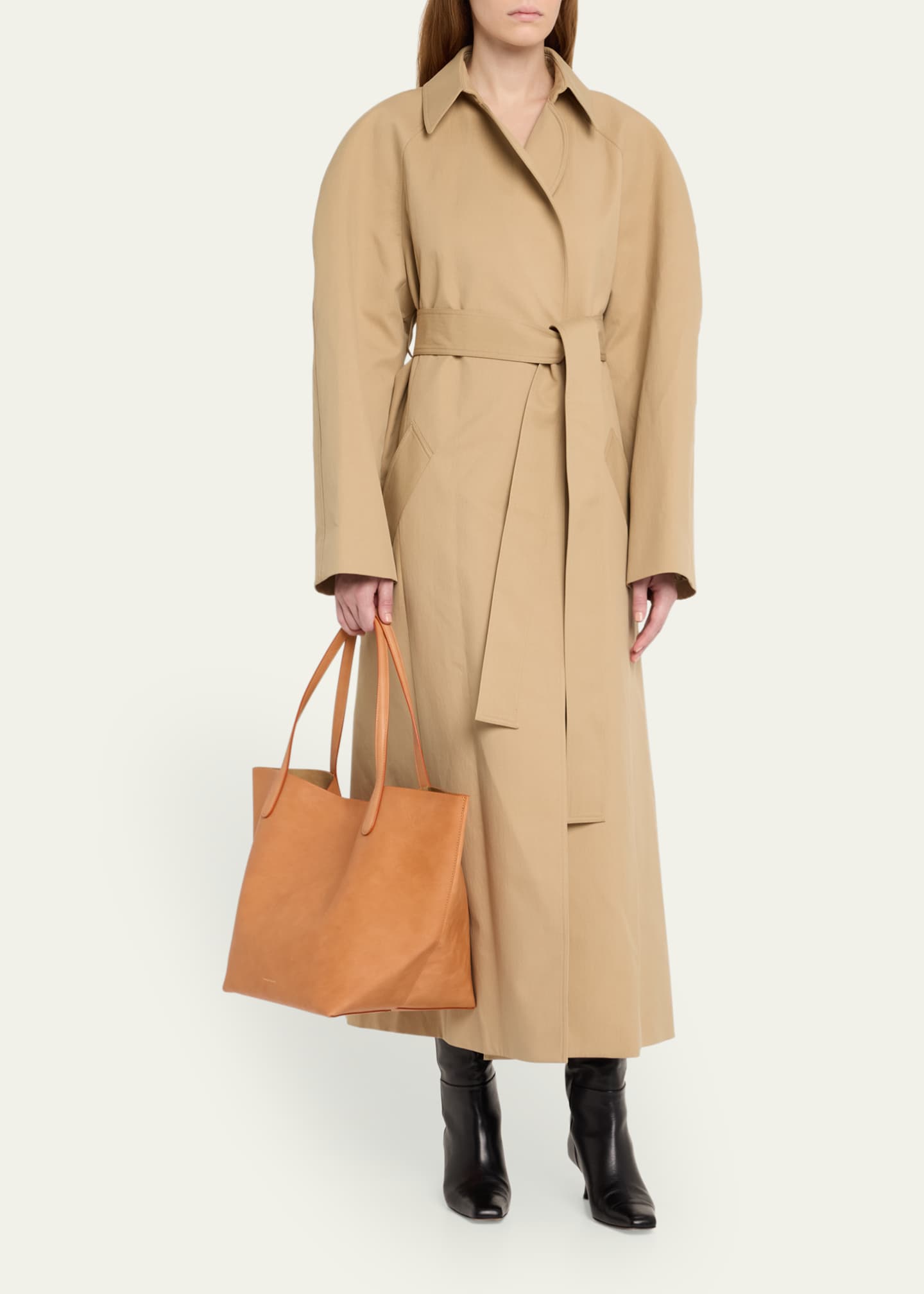 Mansur Gavriel Everyday Leather Tote Bag Image 5 of 6