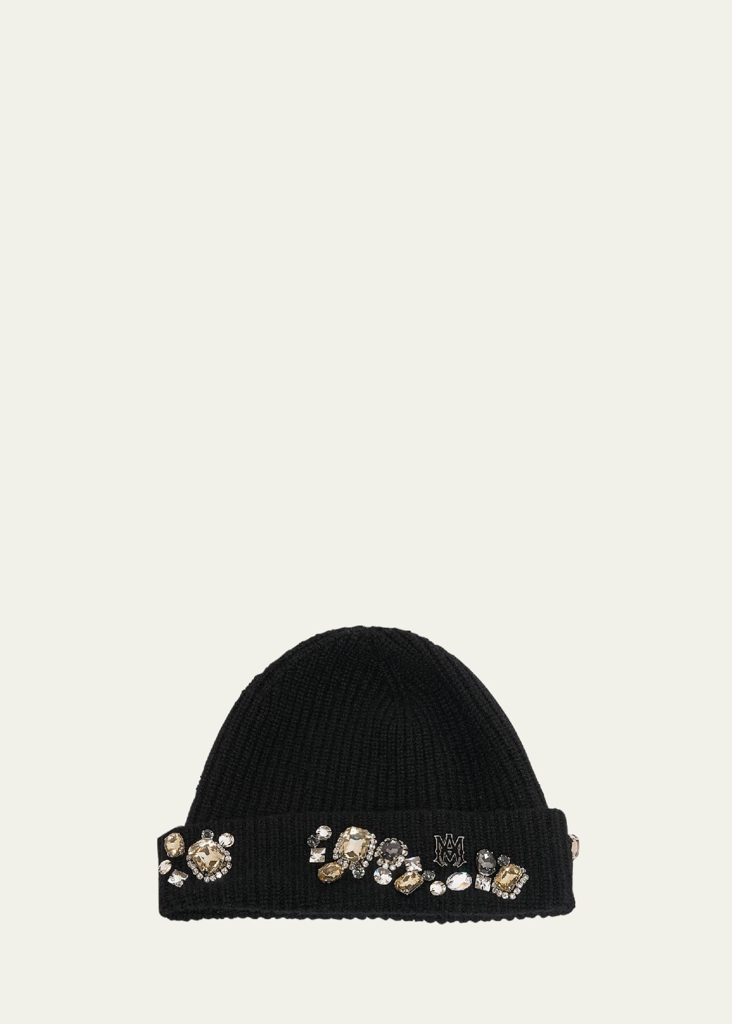 Amiri Men's Chunky Crystal Beanie Hat - Bergdorf Goodman