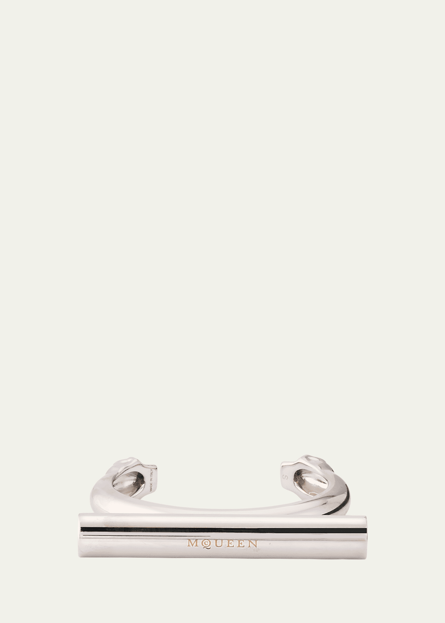 McQueen Sculptural Logo Cuff Bracelet Image 1 of 5