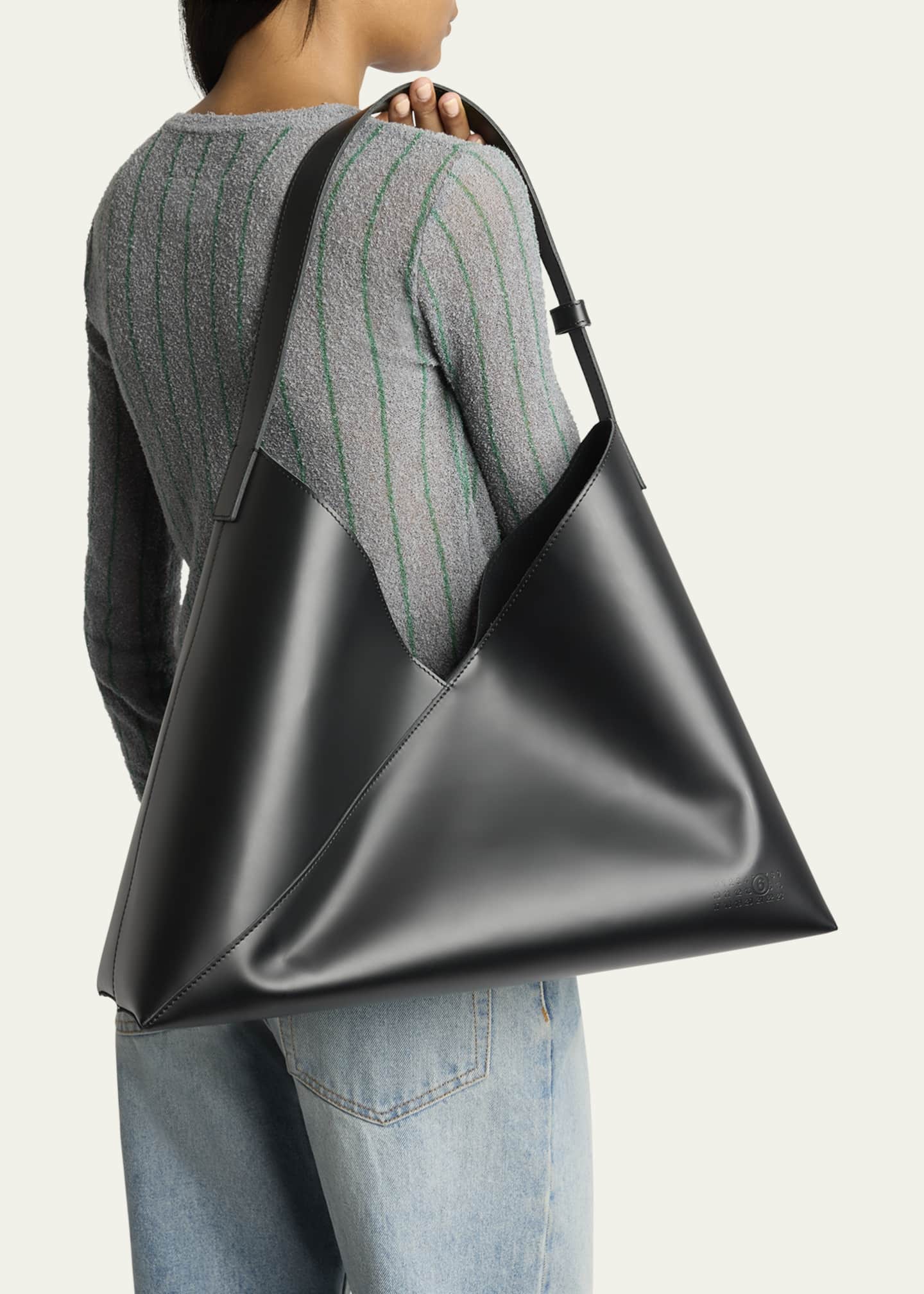 福袋特集 2024 Maison MM6 Margiela Bag Tote Leather XL Cookie Fortune バッグ
