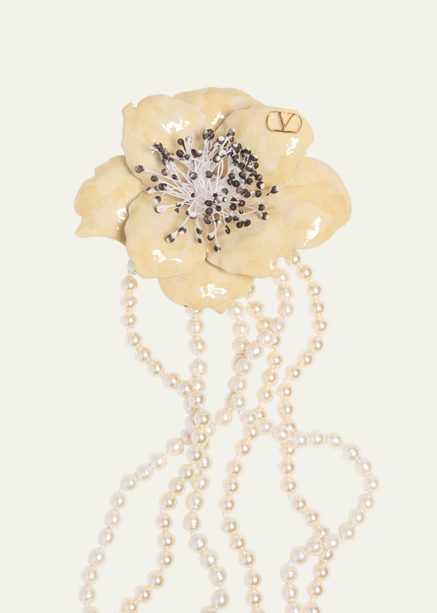 Valentino Garavani Fleur Lumineuse Necklace Image 3 of 4