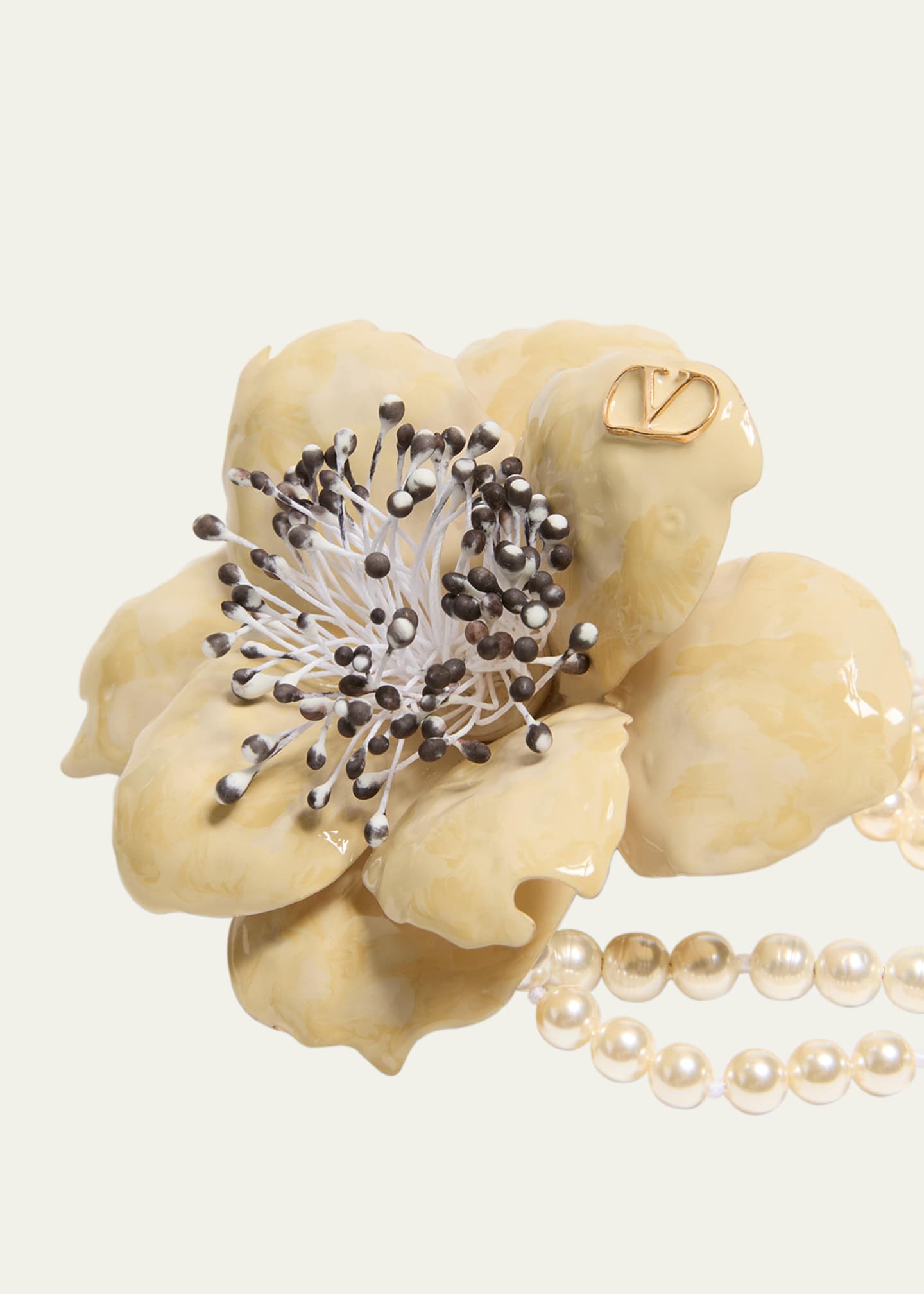 Valentino Garavani Fleur Lumineuse Necklace Image 4 of 4