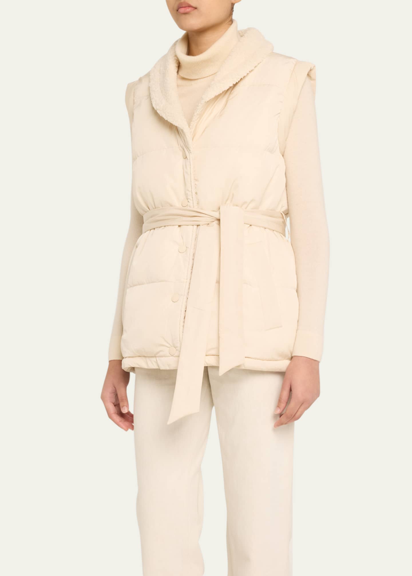 KANSAS REVERSIBLE PUFFER GILET