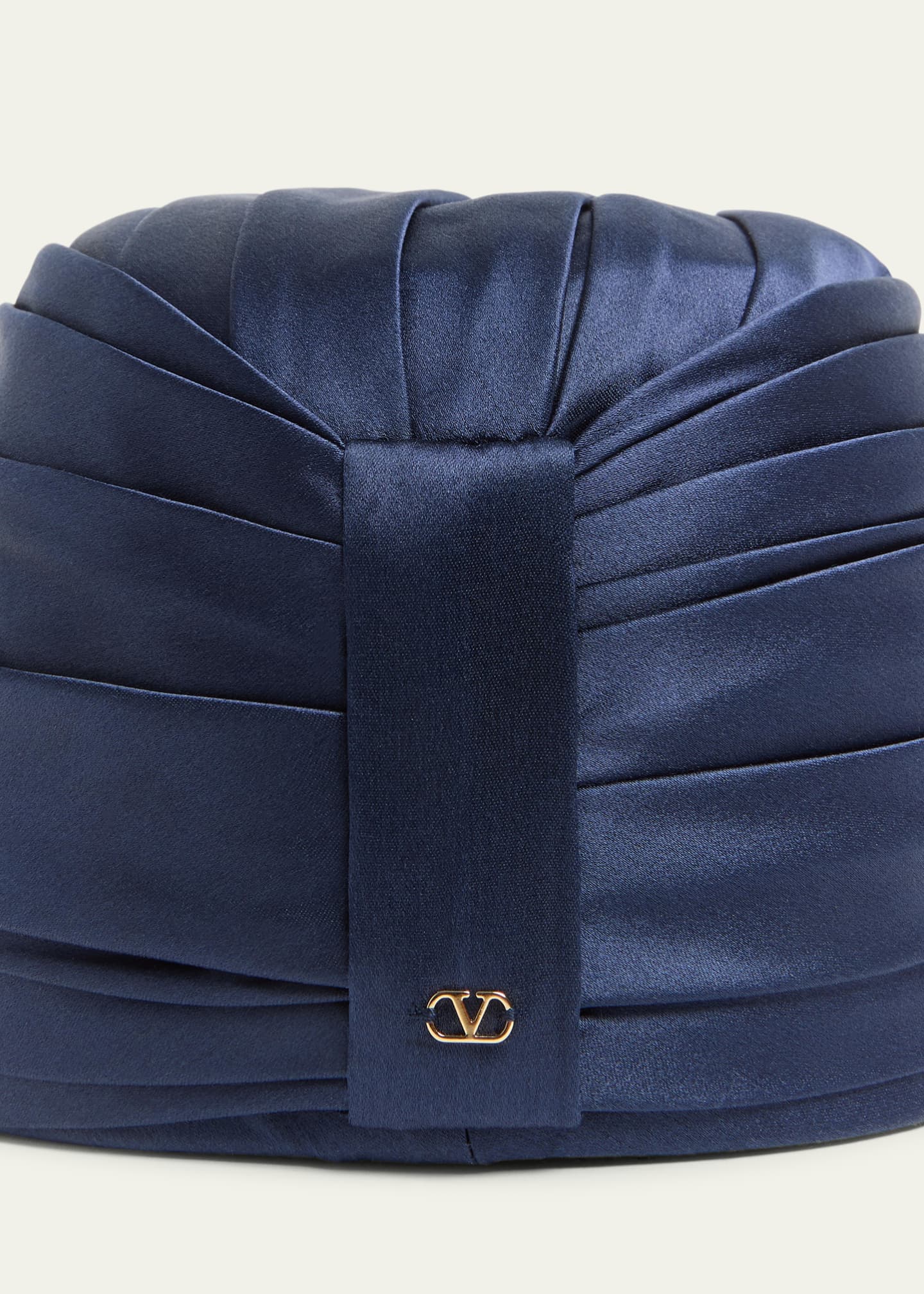 Valentino Rigid Silk & Nylon Turban Image 3 of 3