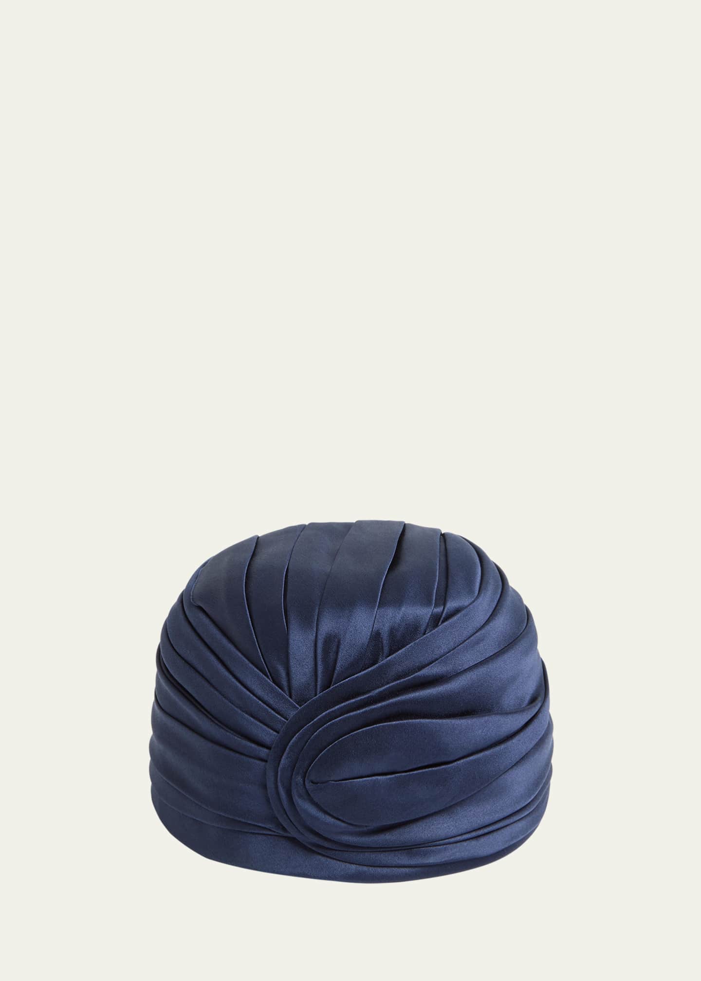 Valentino Rigid Silk & Nylon Turban Image 1 of 3