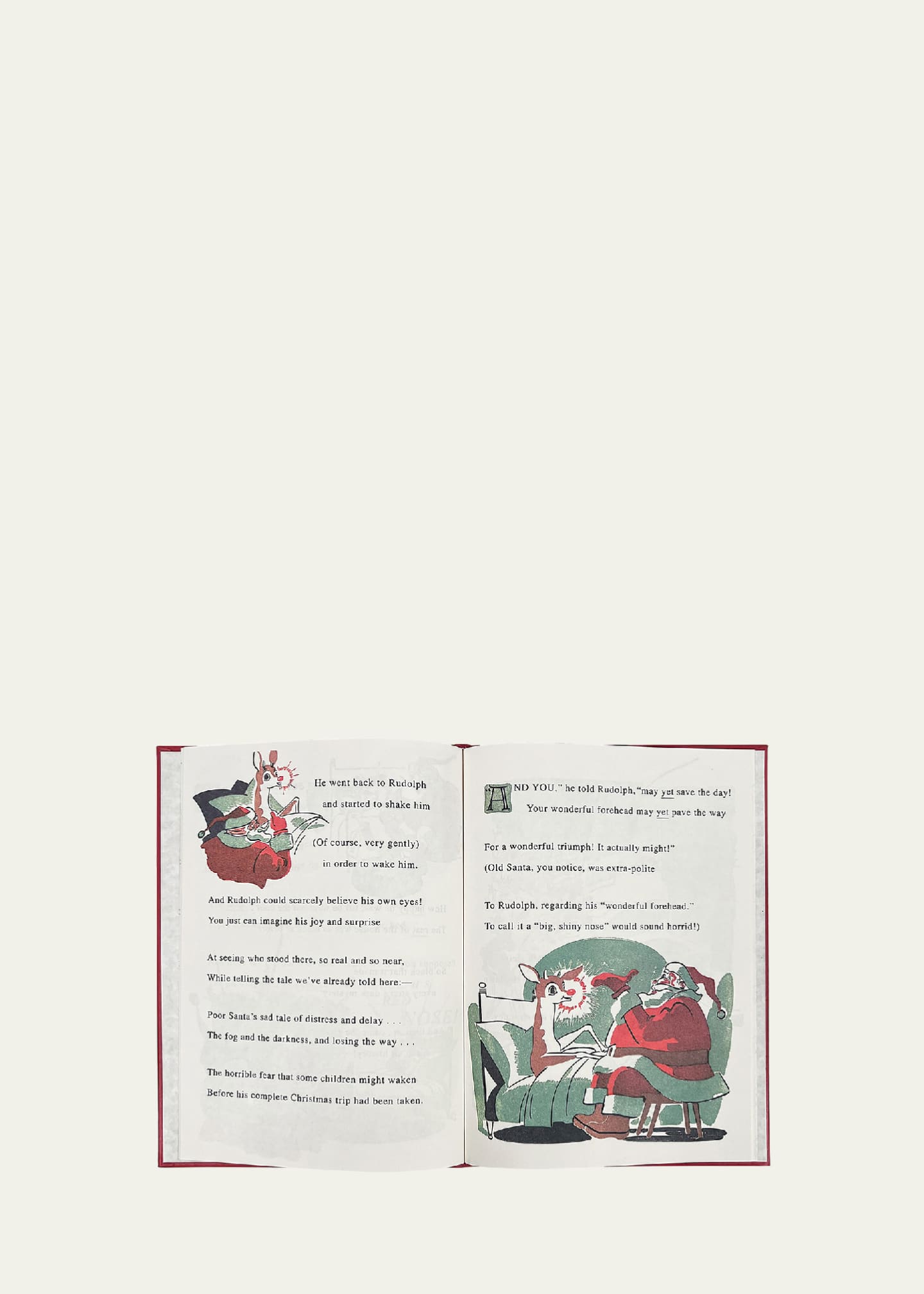 Graphic Image "Rudolph the Red-Nosed Reindeer" Book by Robert L. May Image 3 of 3