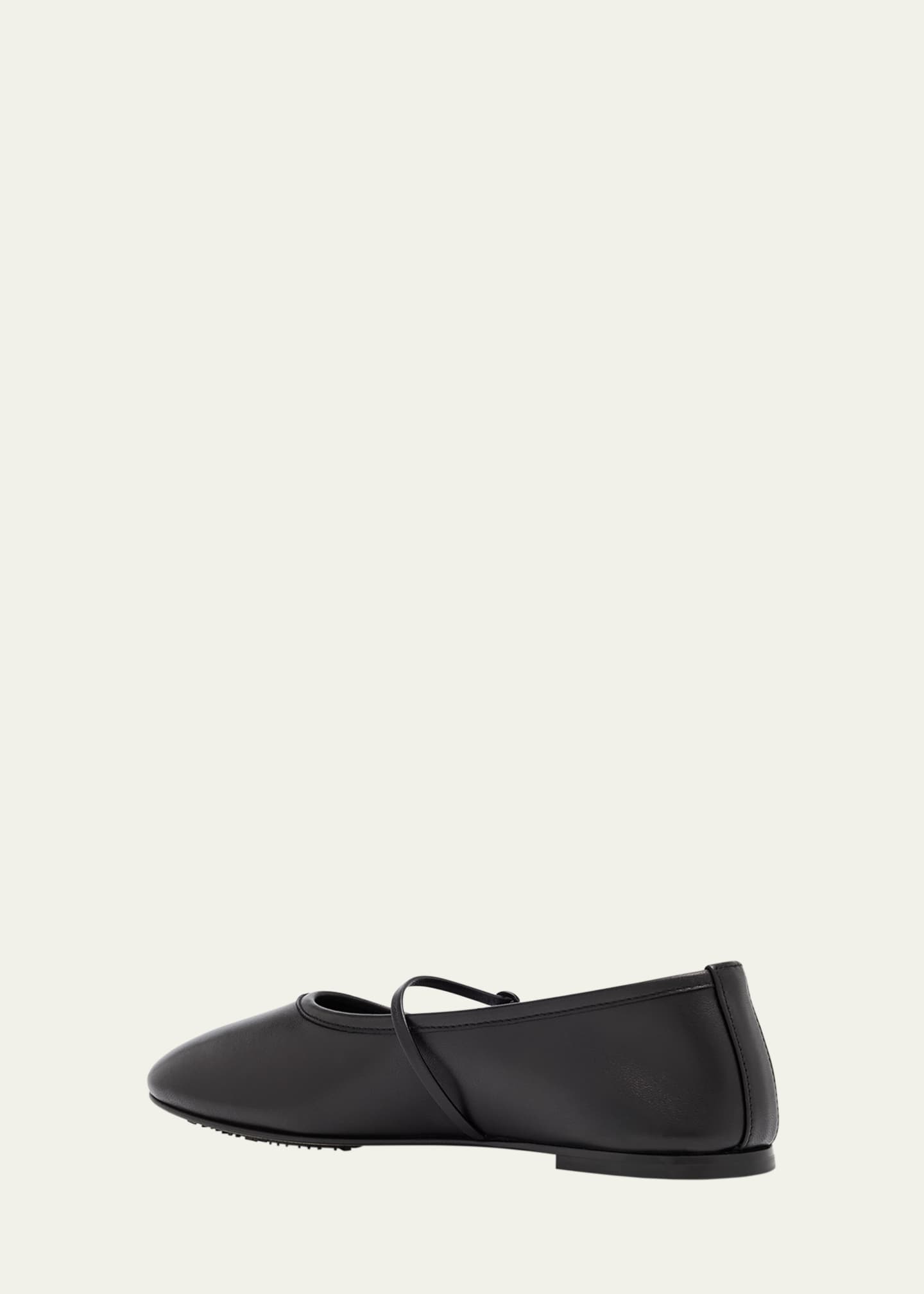 Dear Frances Winter Leather Mary Jane Ballerina Flats Image 4 of 6