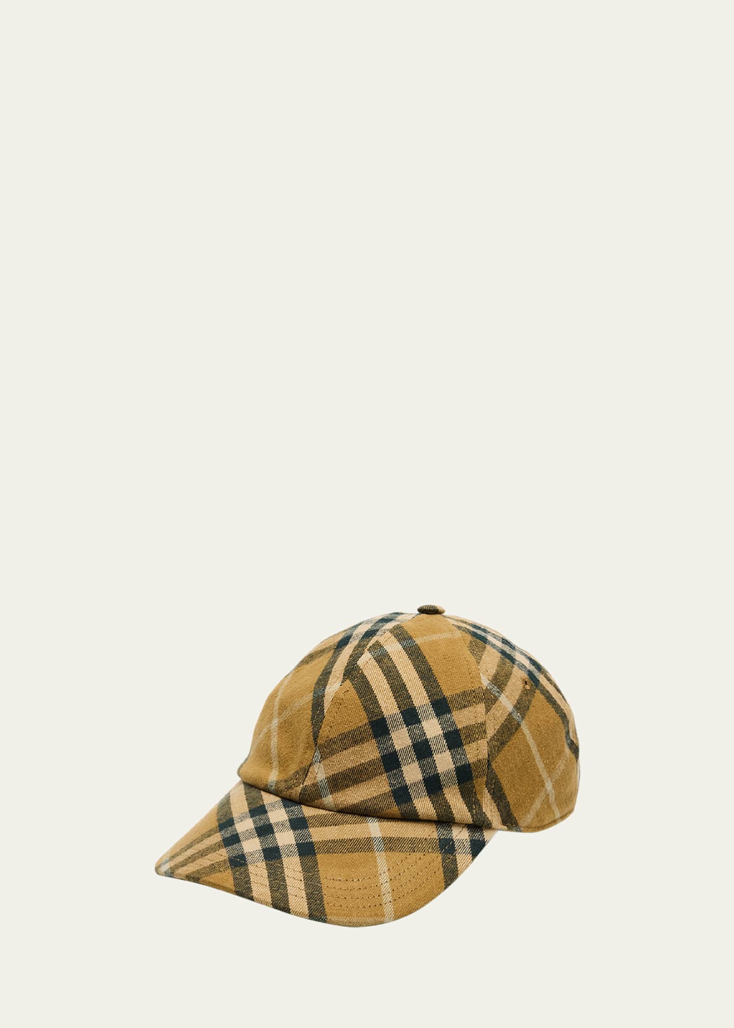 Burberry Check Baseball Cap