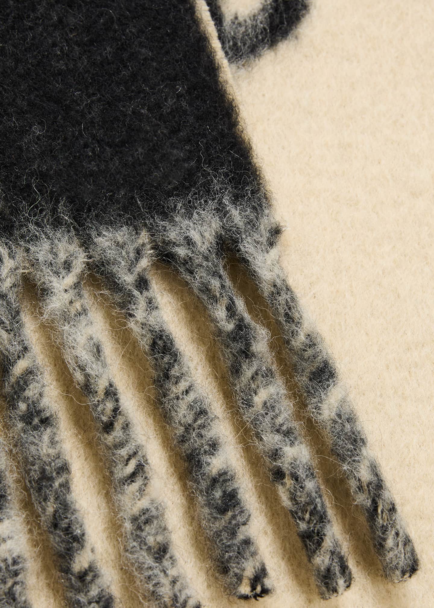 Burberry Reversible Jaquard Logo-Print Scarf Image 3 of 3