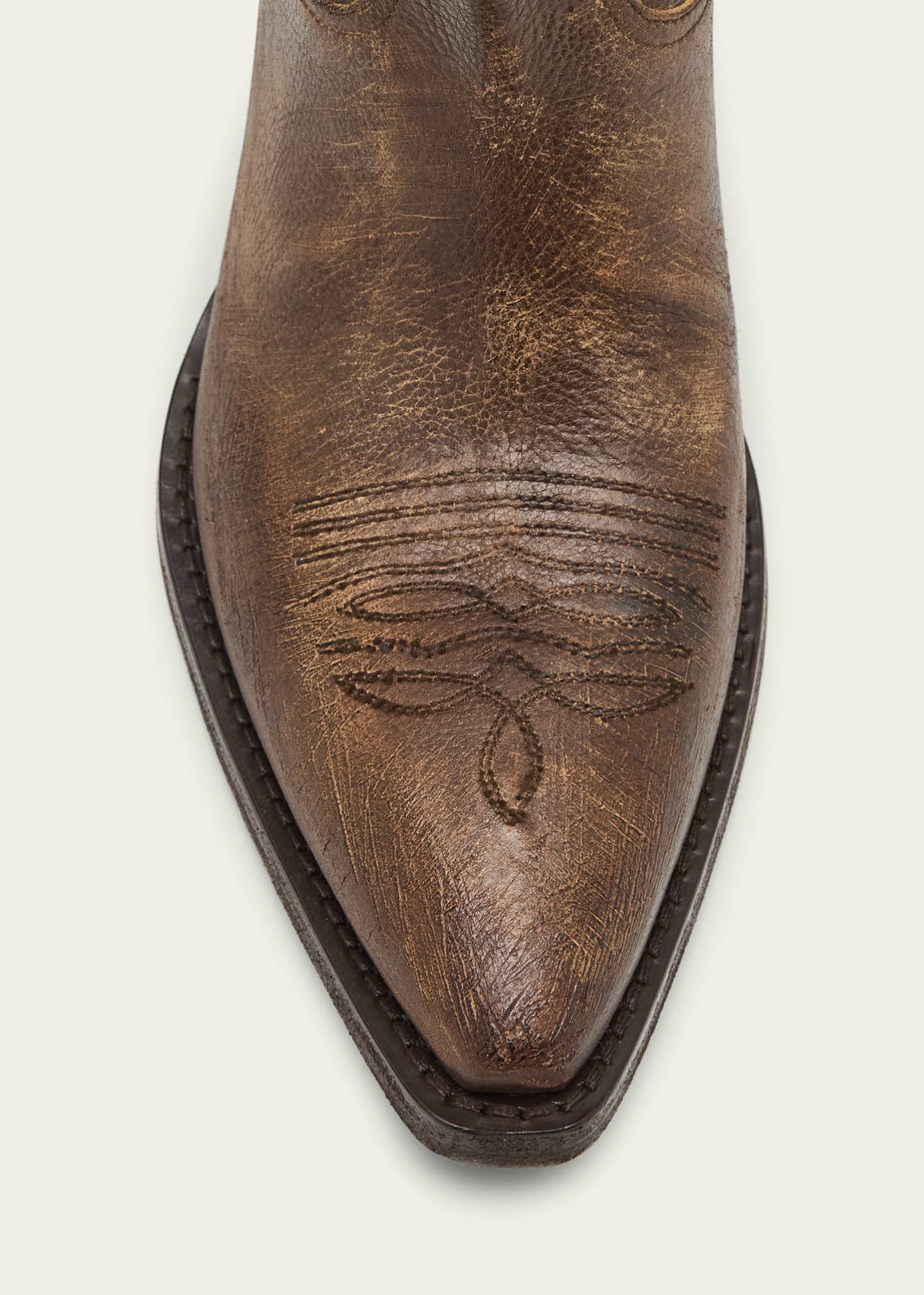 Miu Miu Campero Leather Cowboy Boots Image 6 of 6