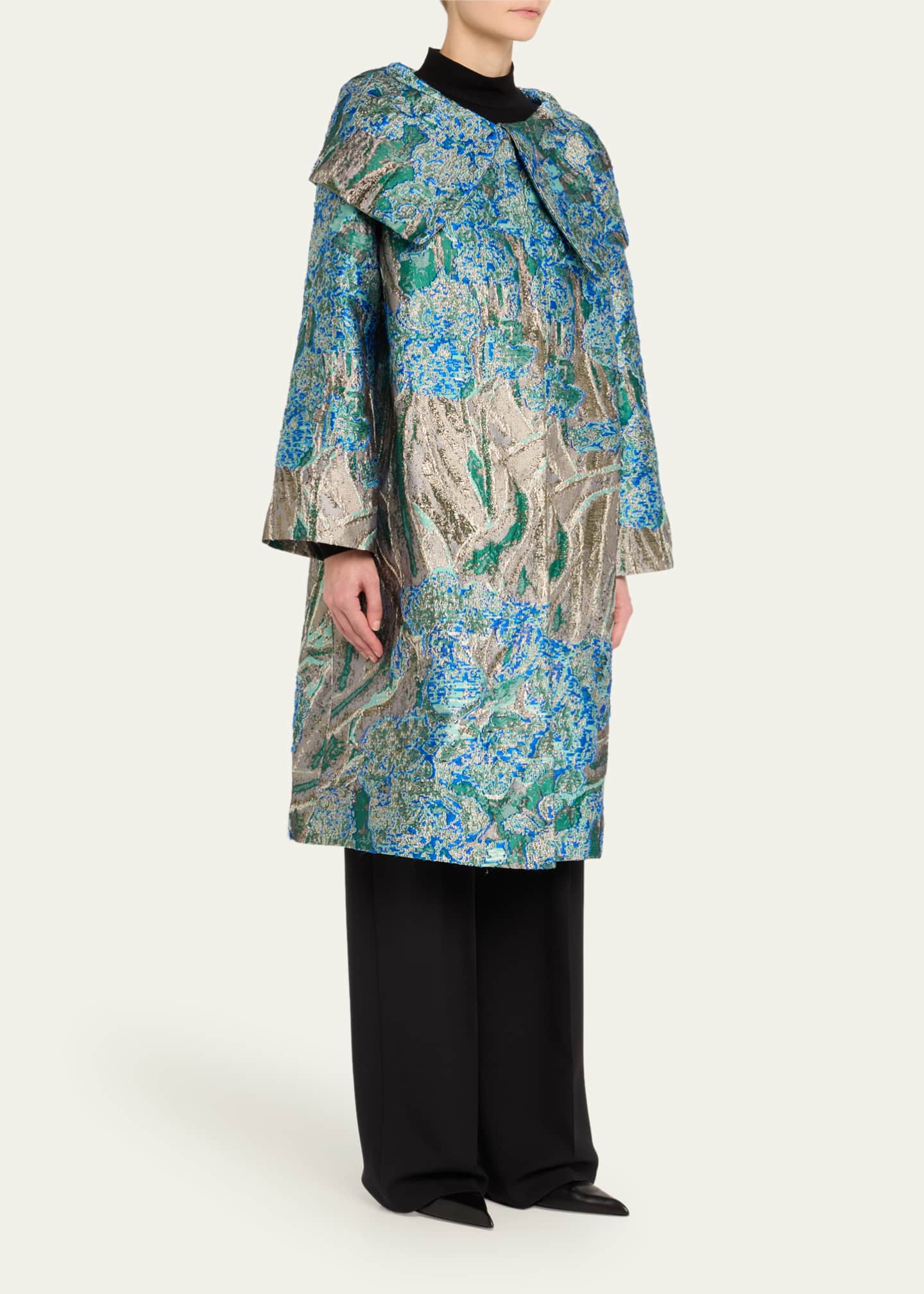 Libertine Anselm Jackie Metallic Opera Coat Image 4 of 5