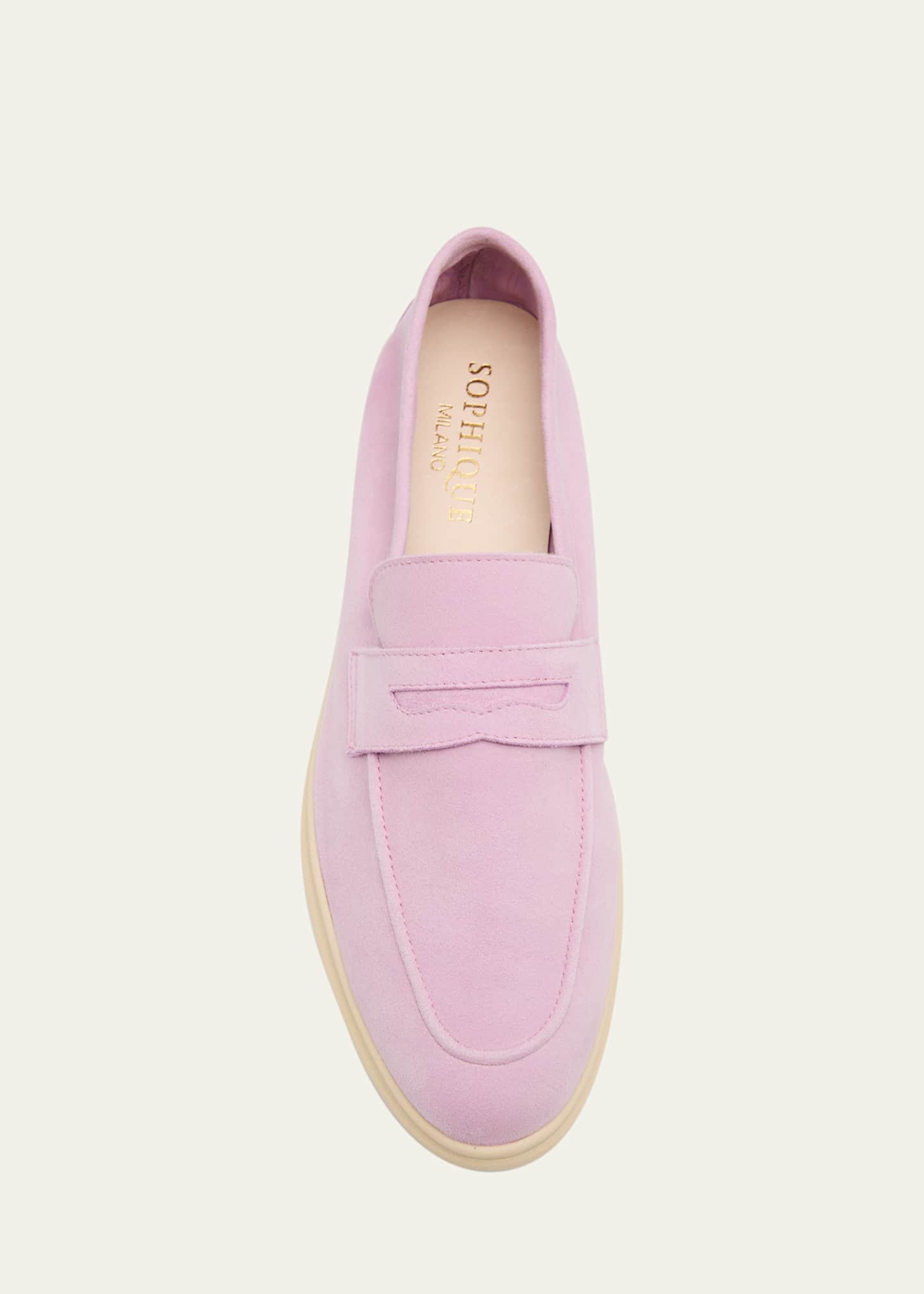 Sophique Essenziale Suede Penny Loafers Image 6 of 6