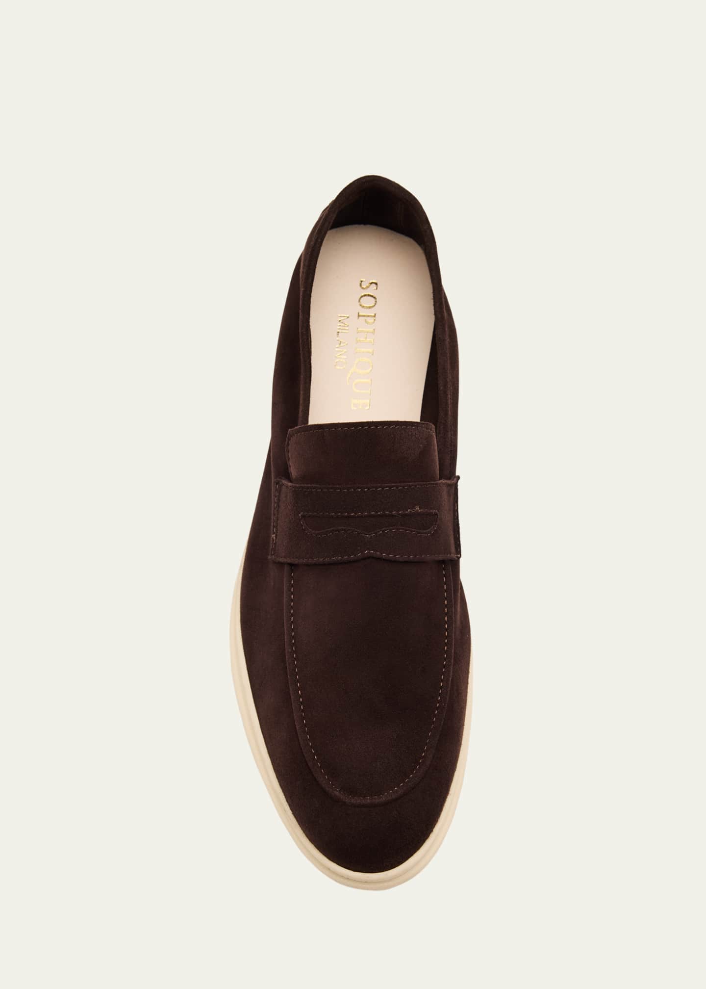 Sophique Essenziale Suede Penny Loafers Image 6 of 6