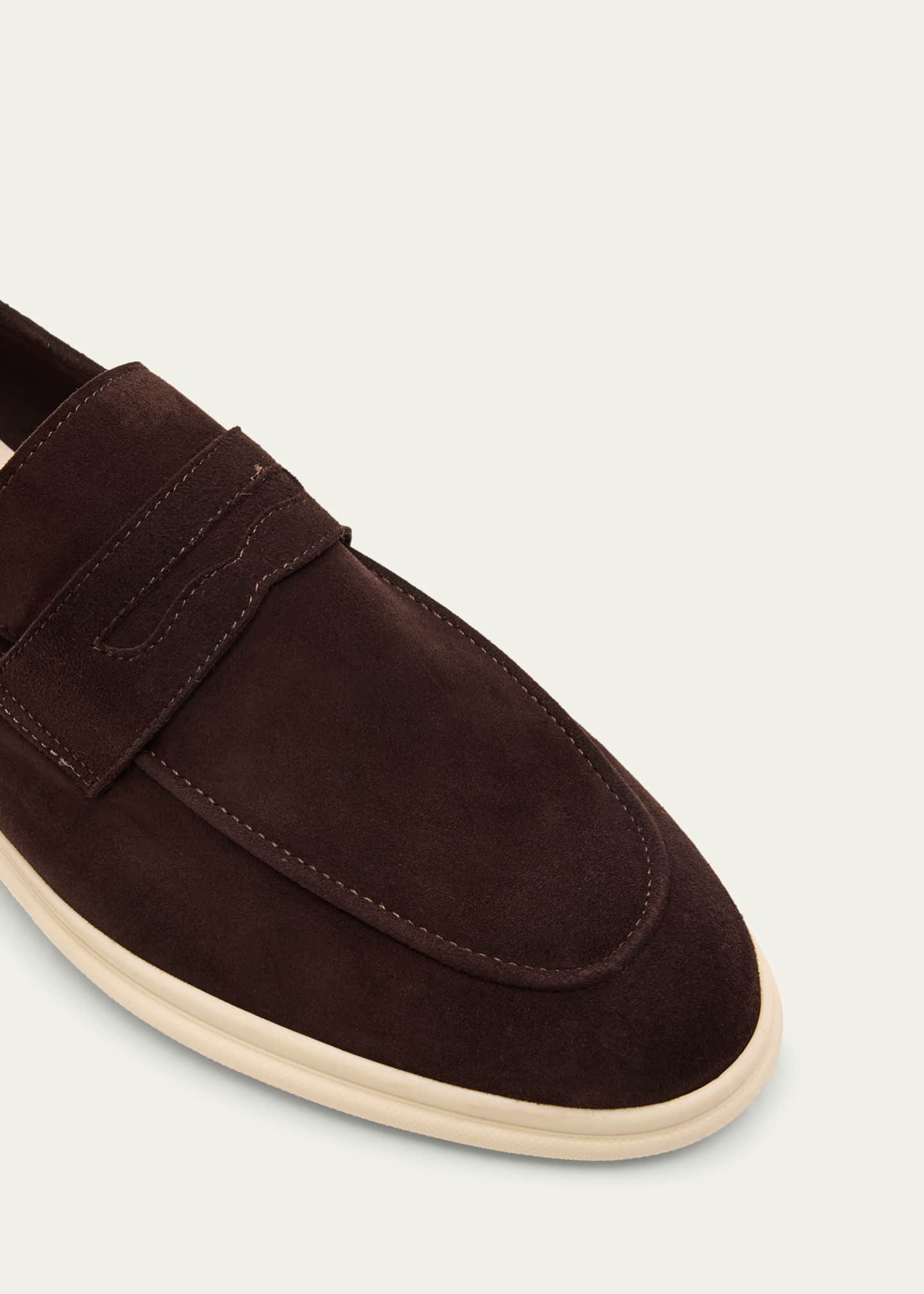 Sophique Essenziale Suede Penny Loafers Image 5 of 6