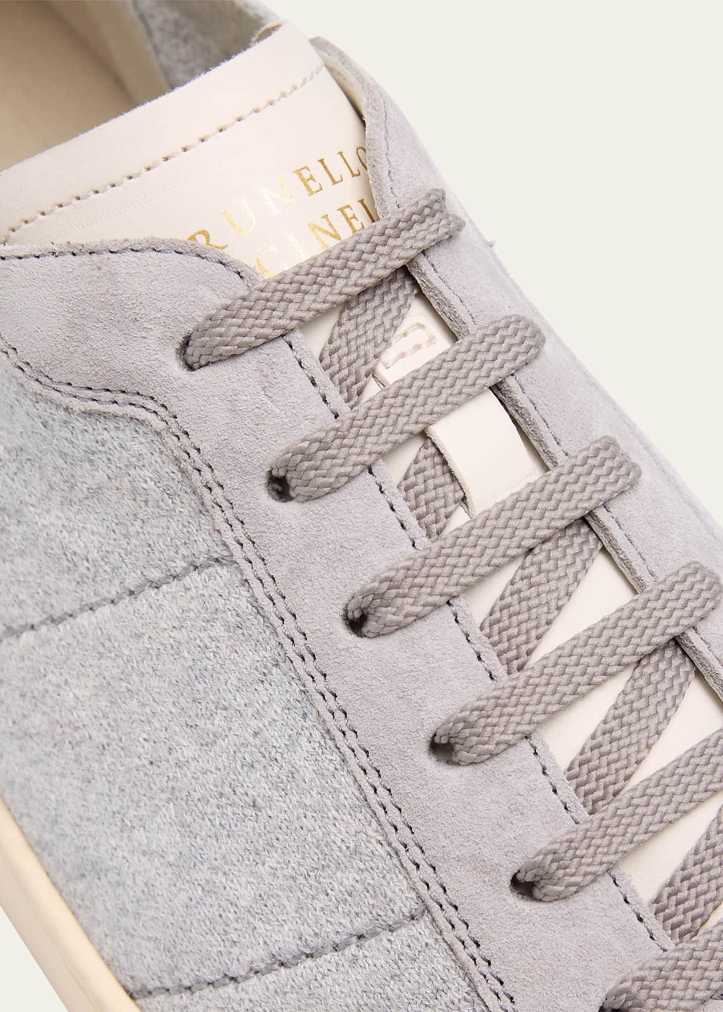 Brunello Cucinelli Men's Knit T-Toe Sneakers Image 6 of 6