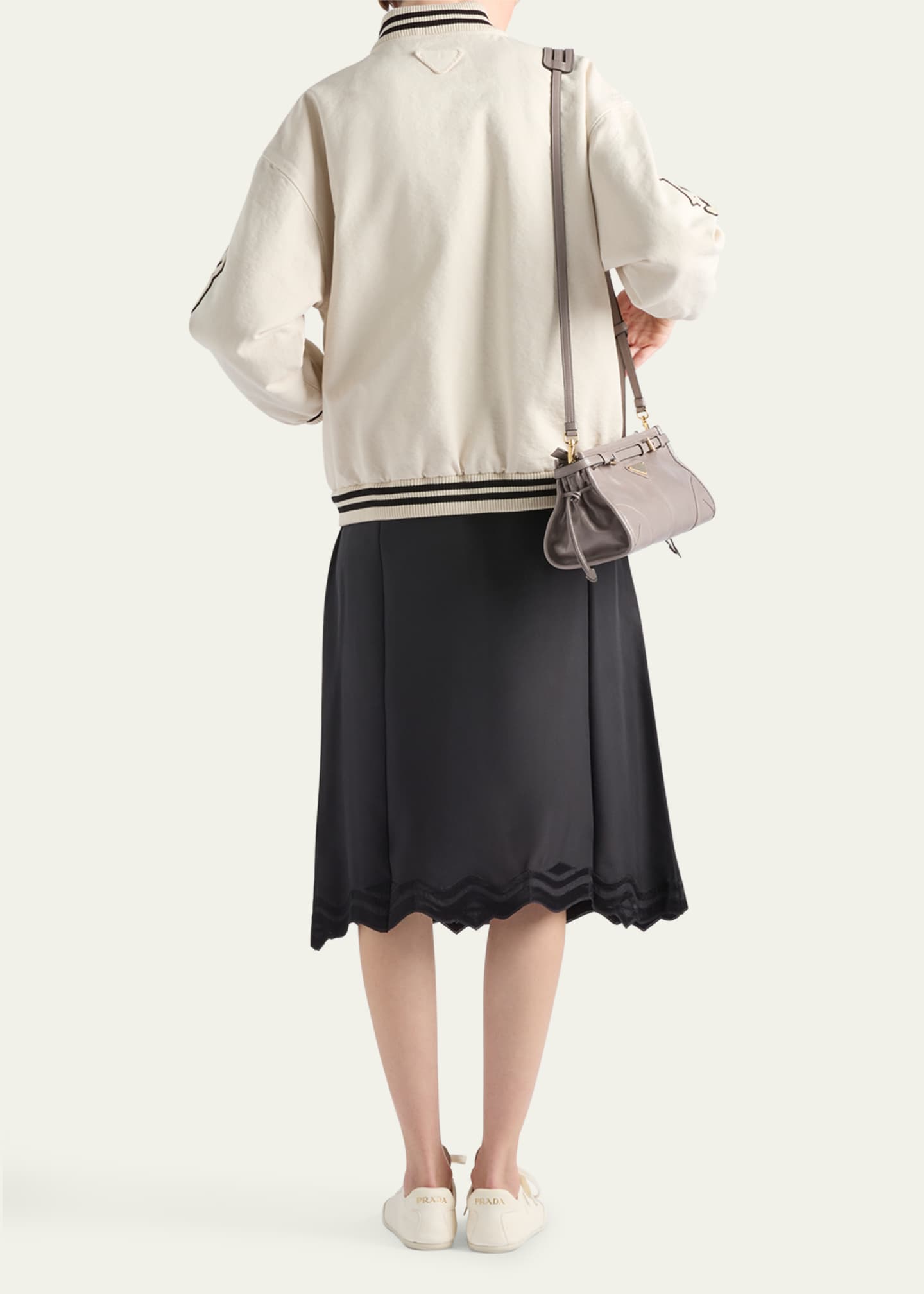 ブルゾン Prada Canvas Oversize Bomber Jacket Prada Canvas Old Oversized Bomber Jacket - Bergdorf Goodman