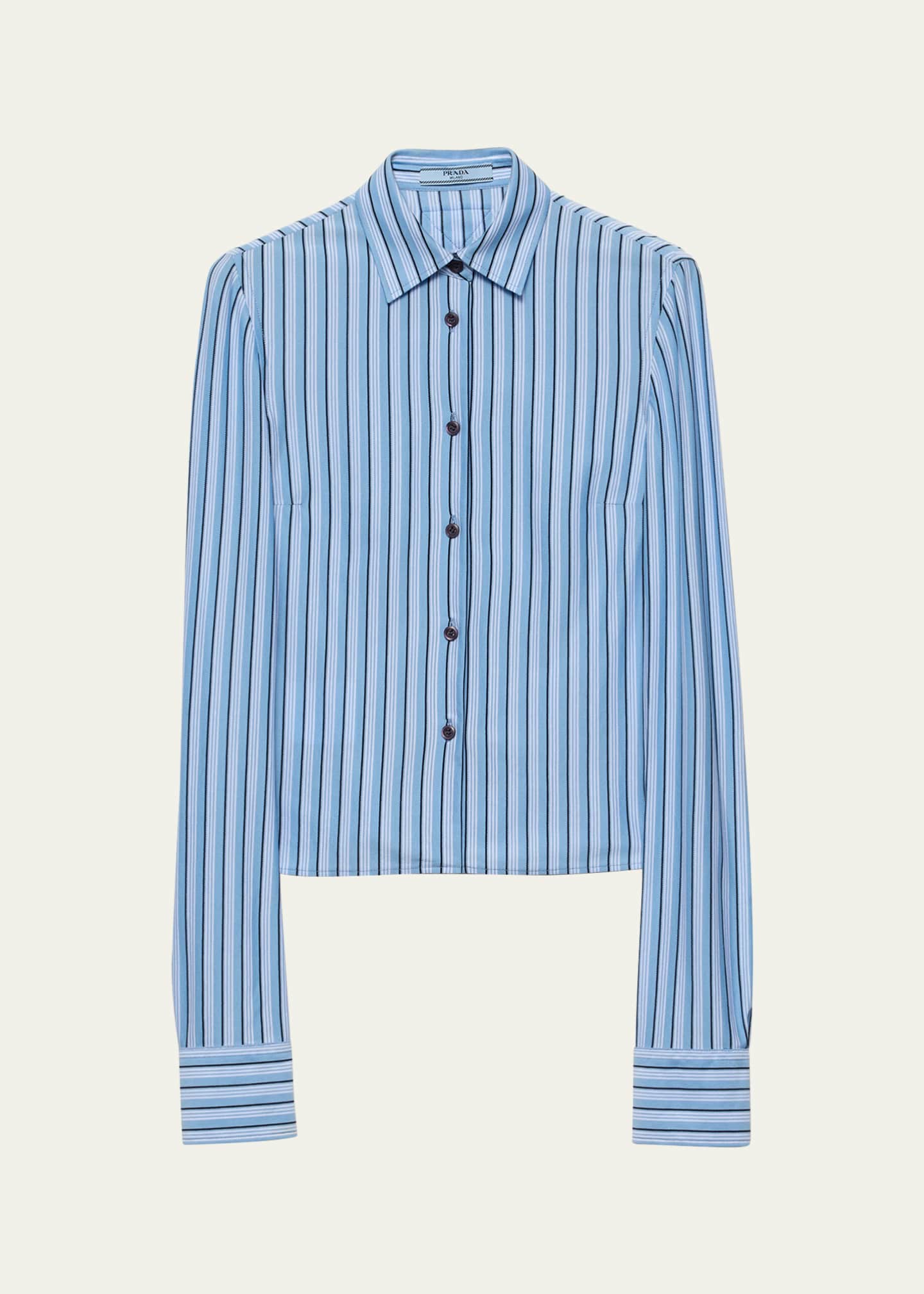 Prada Straight Button Down Top Image 1 of 3