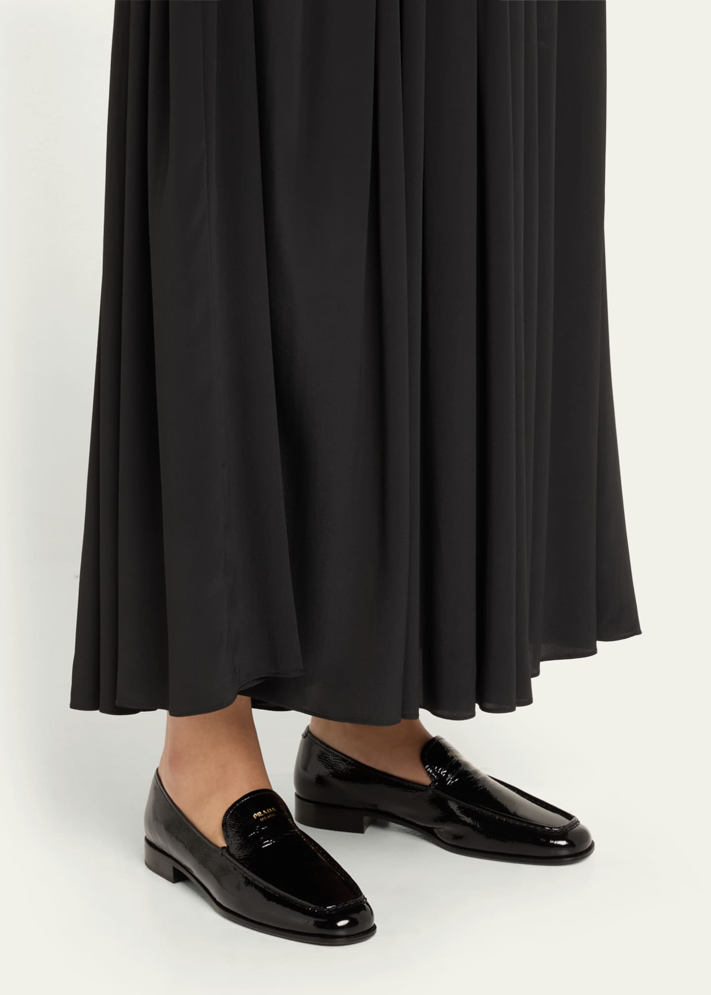 Prada Naplak Leather Loafers Image 2 of 6