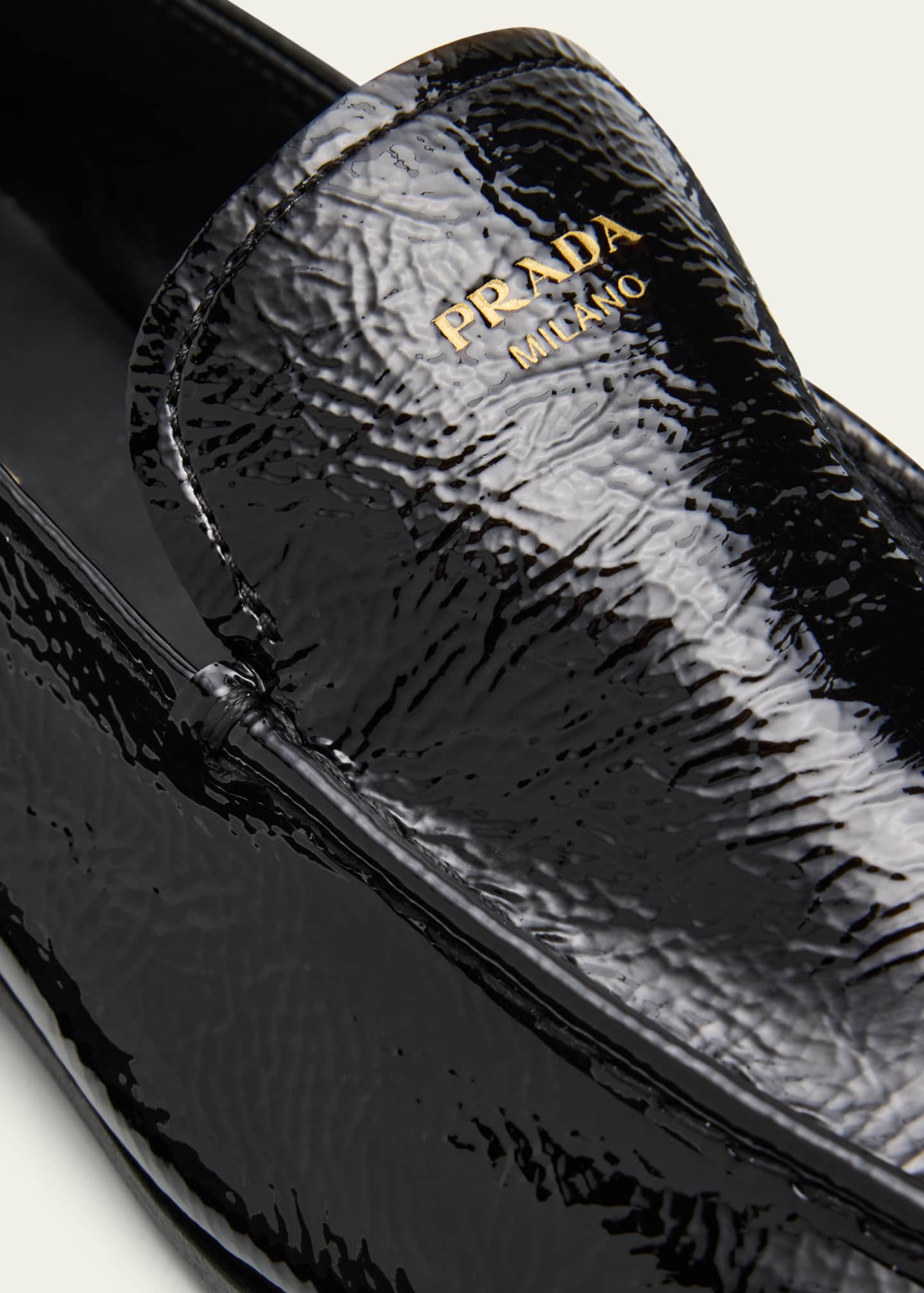 Prada Naplak Leather Loafers Image 5 of 6
