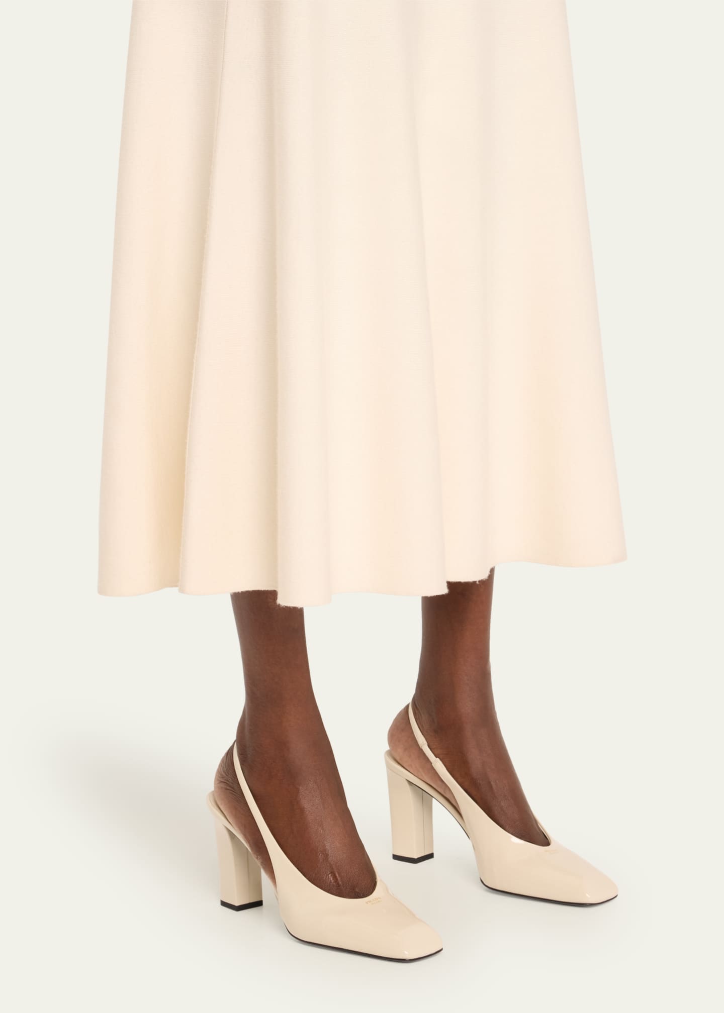 Modellerie Vernice Patent Leather Slingback Pumps