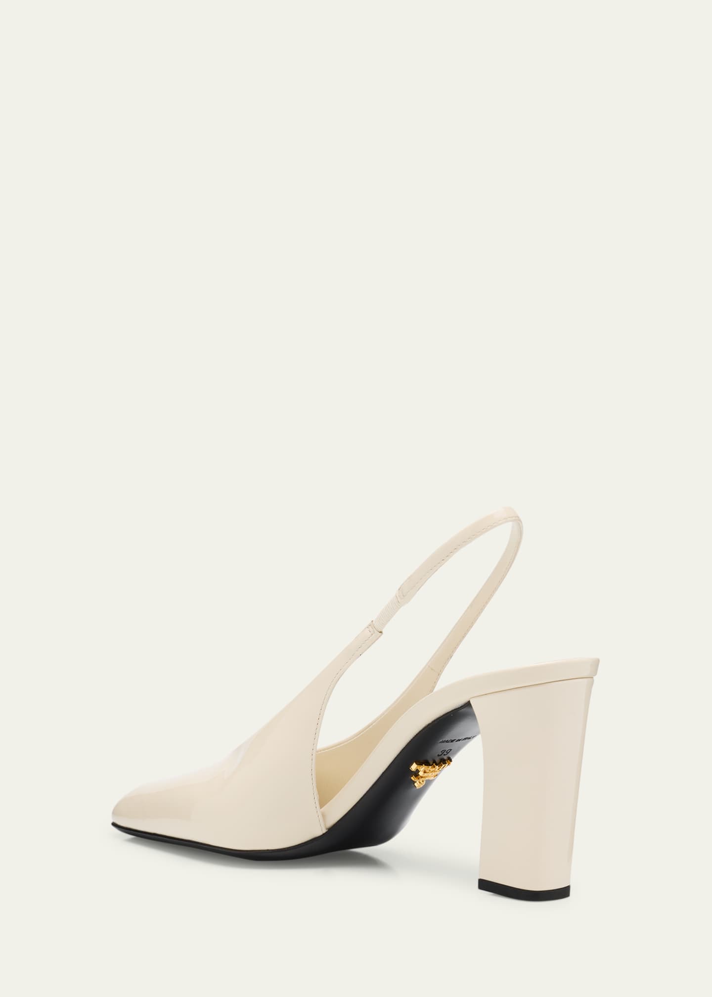 Modellerie Vernice Patent Leather Slingback Pumps