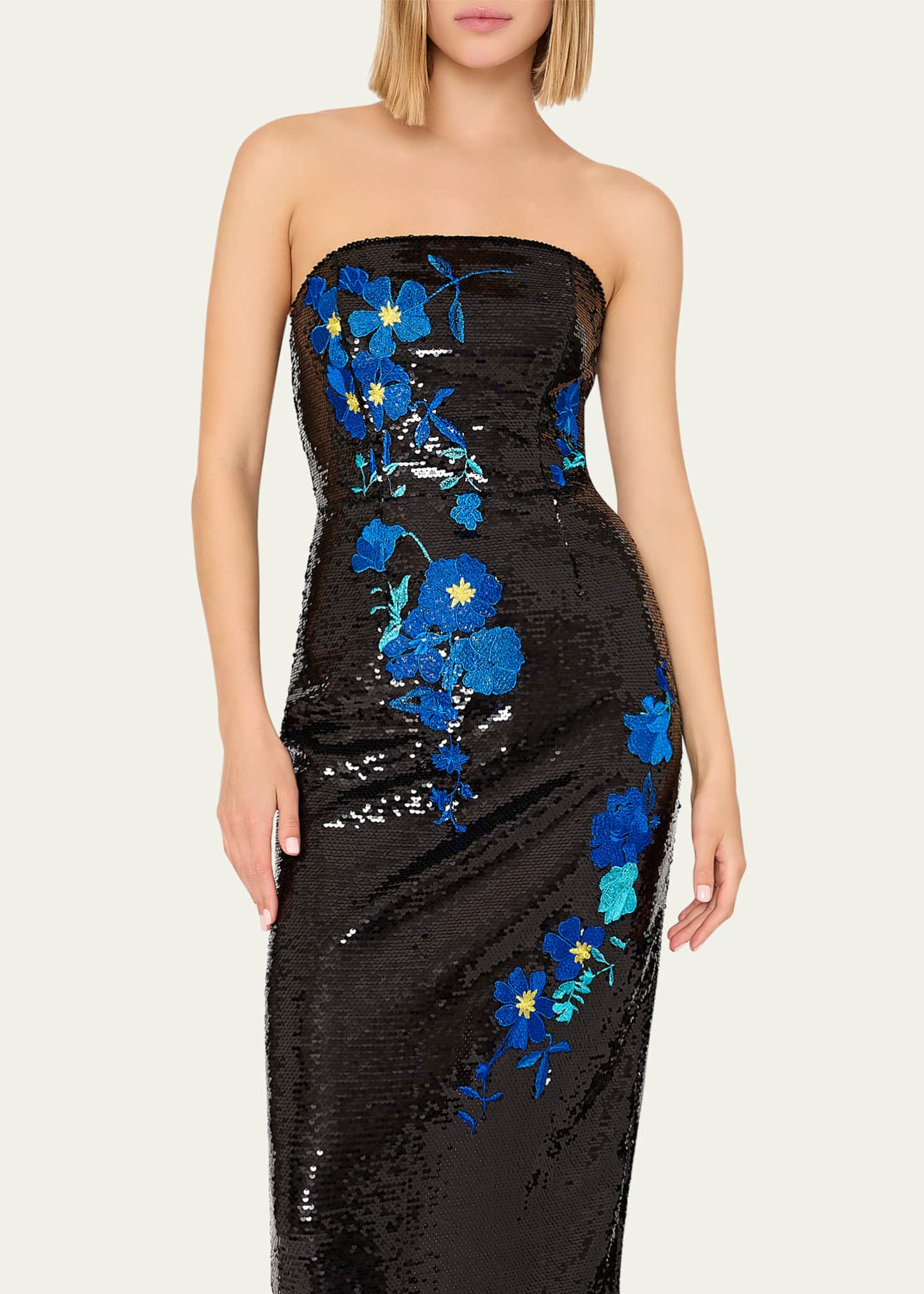 bebe black halter dress Bebe Women's Halter Neck Bandage Dress, Size XS Polyester/Elastane main image 0