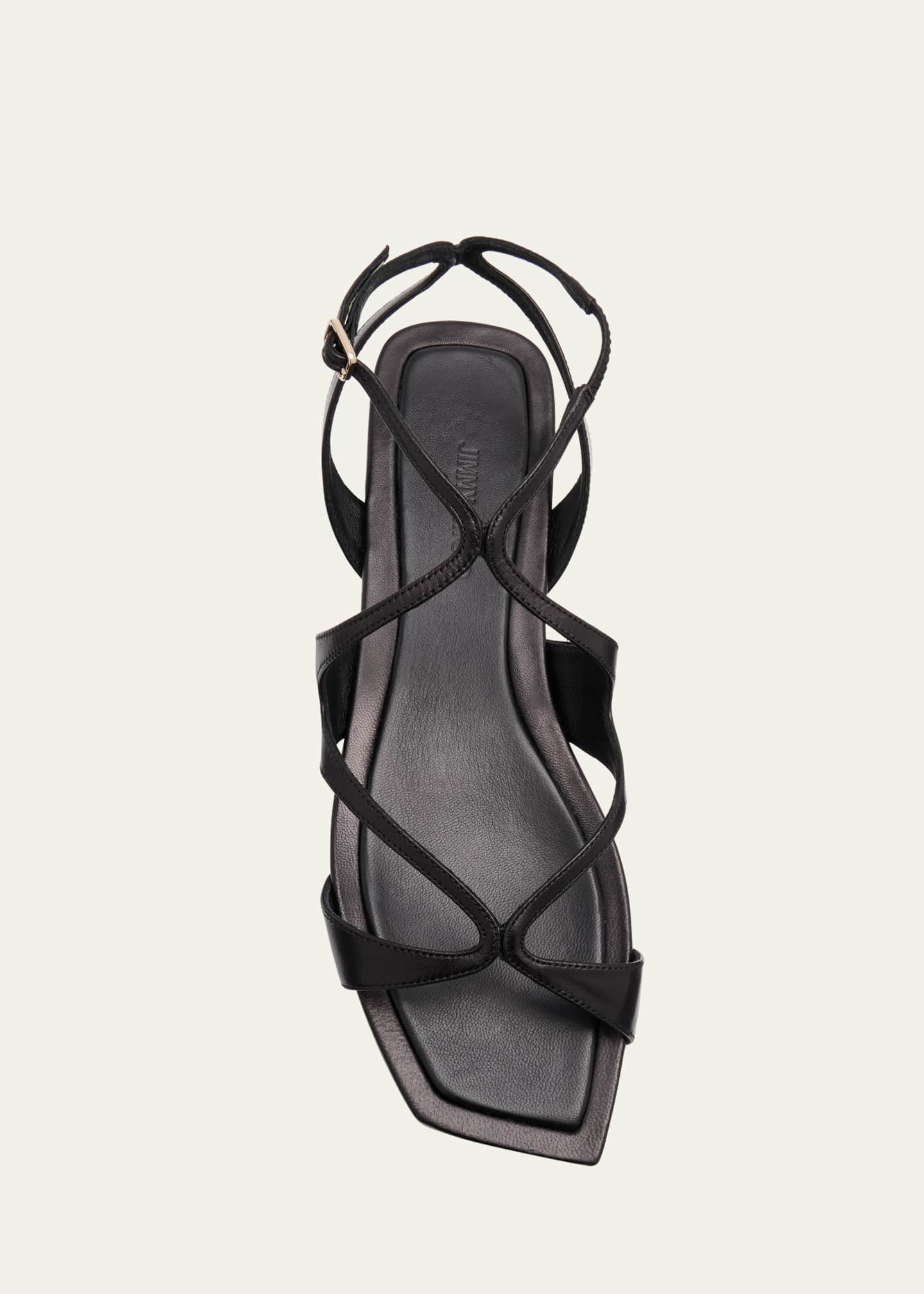 Jimmy Choo Ayla Strappy Leather Sandals Image 6 of 6