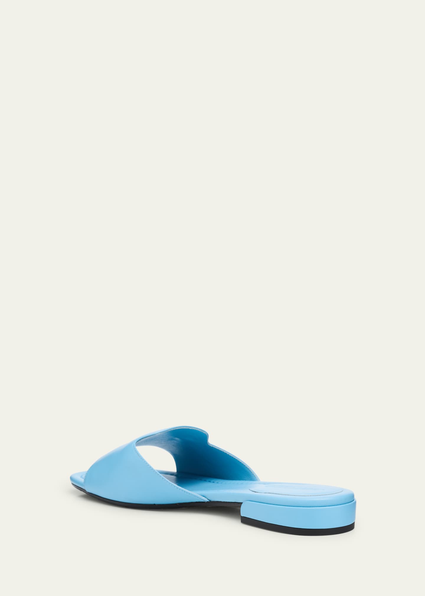 Jimmy Choo Dina Leather Flat Slide Style Image 4 of 6