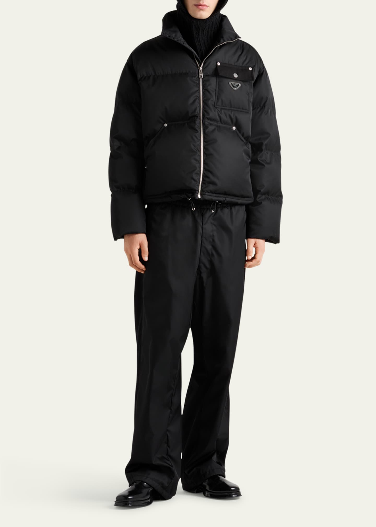 Prada Men s Re Nylon Puffer Jacket Bergdorf Goodman