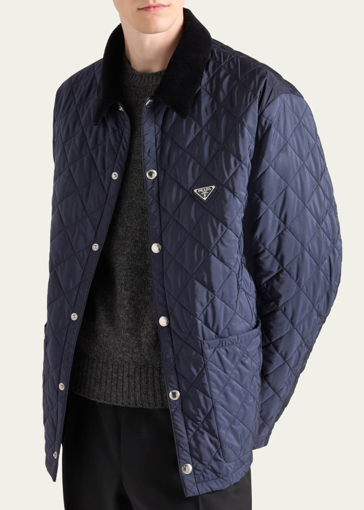 Men's Quilted Re-Nylon Jacket