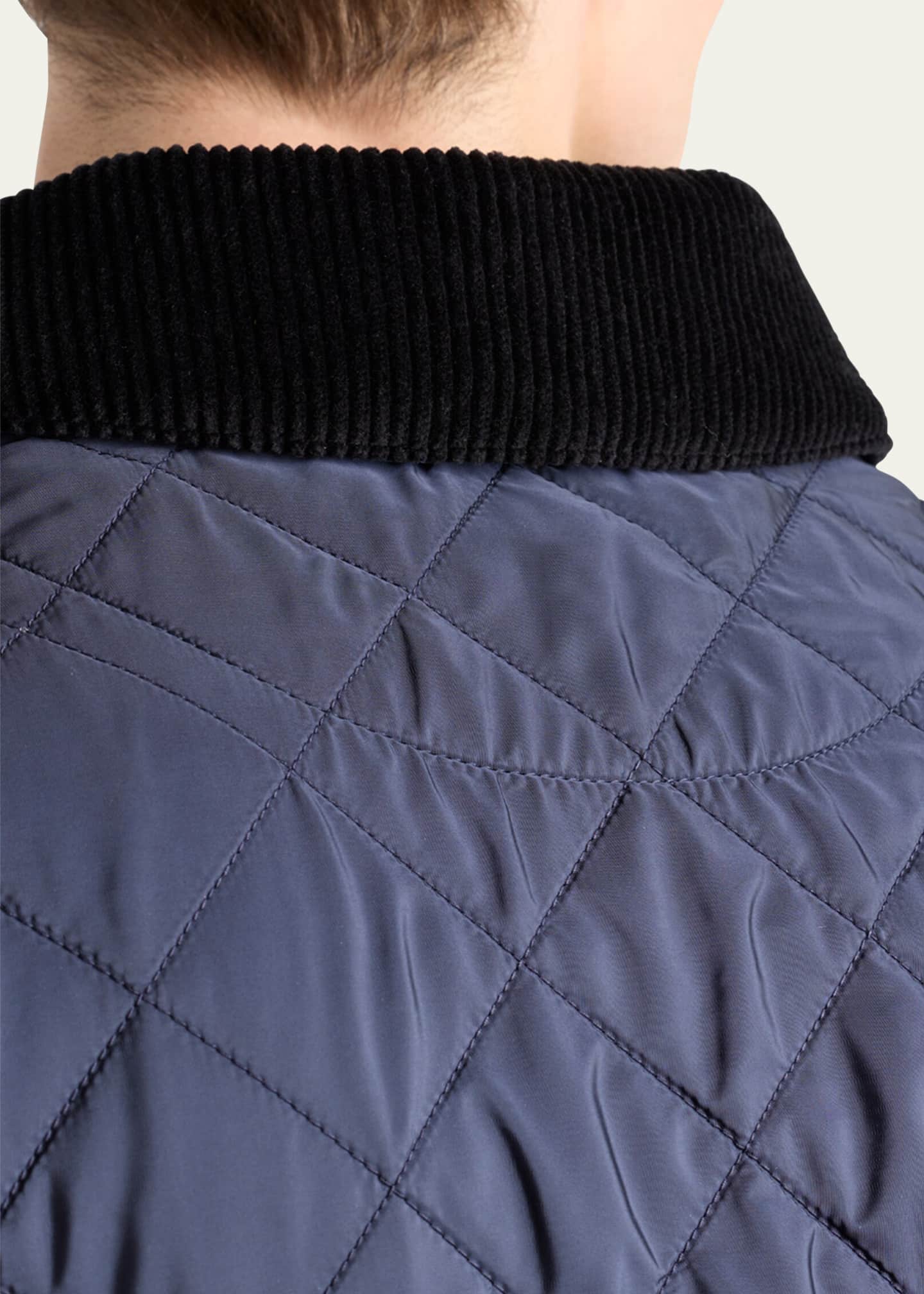 Men's Quilted Re-Nylon Jacket