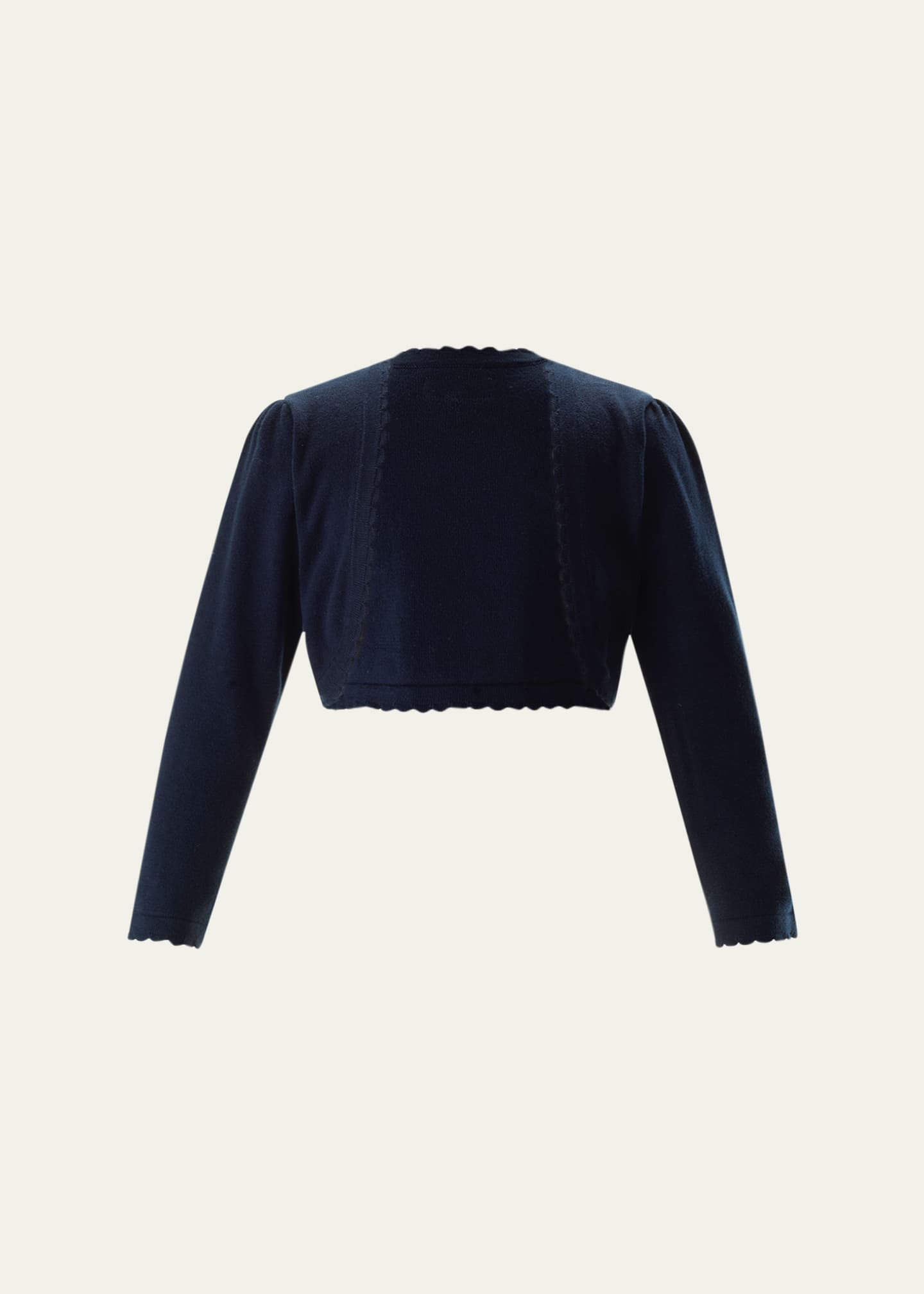 Rachel Riley Girl's Scalloped Trim Bolero, Size 2-10 Image 1 of 2