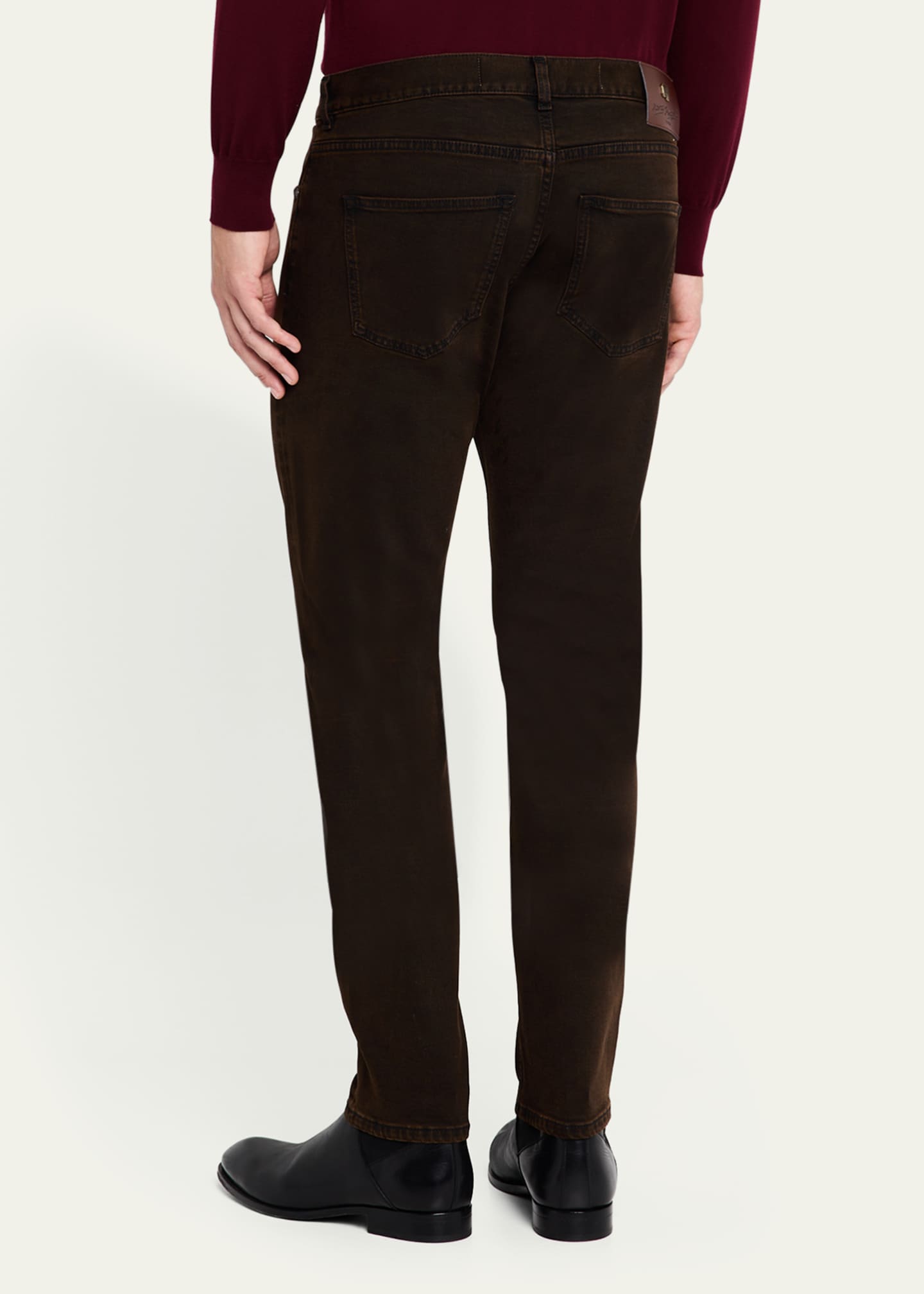 Marco Pescarolo Men's Selvedge 5-Pocket Pants Image 3 of 5