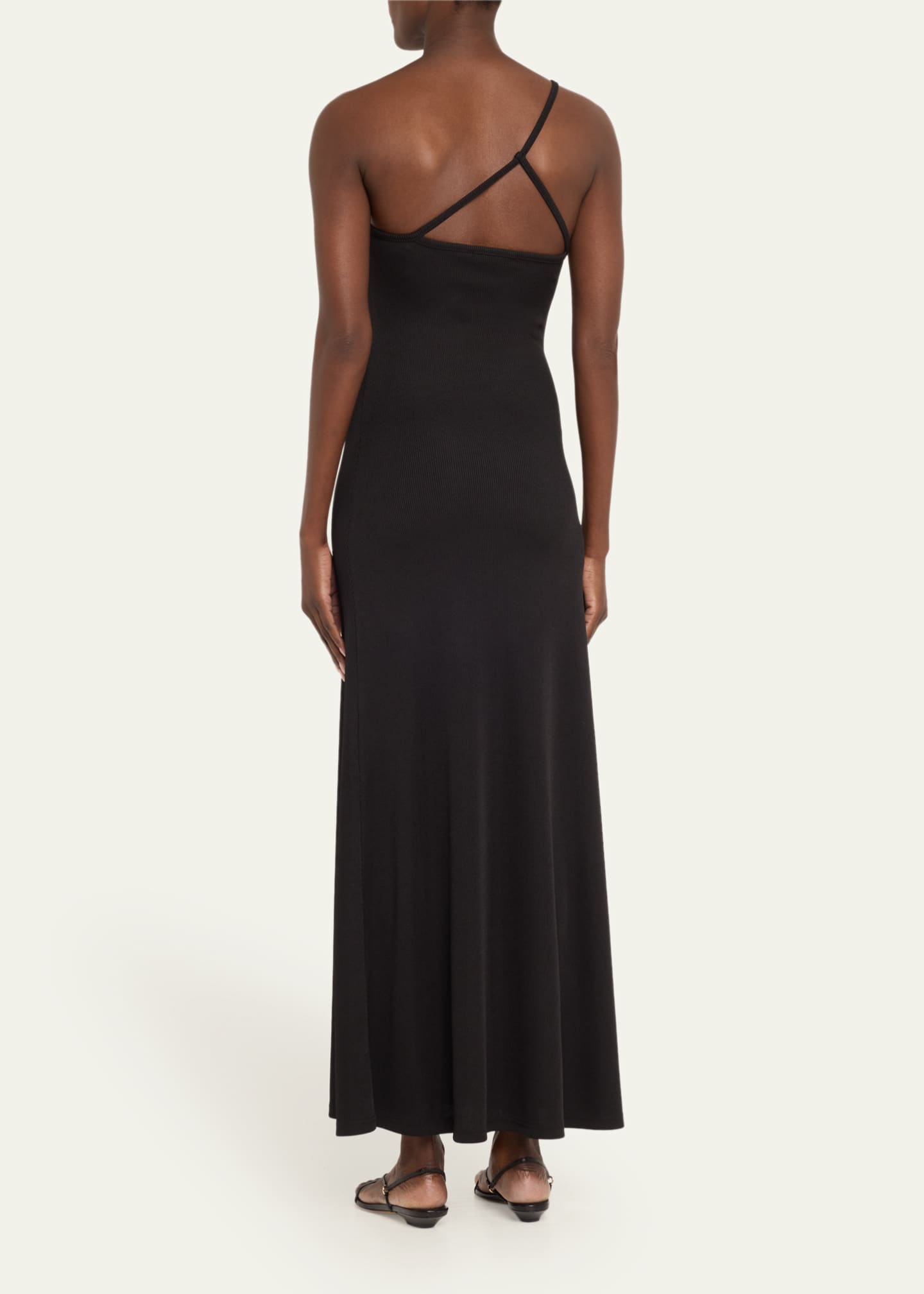 Christopher Esber Concave Stone One-Shoulder Cami Maxi Dress Image 3 of 5
