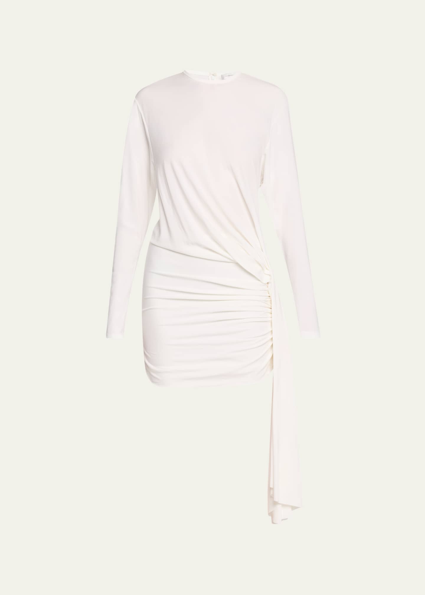 Christopher Esber Side Cowl Drape Extension Mini Dress Image 1 of 5