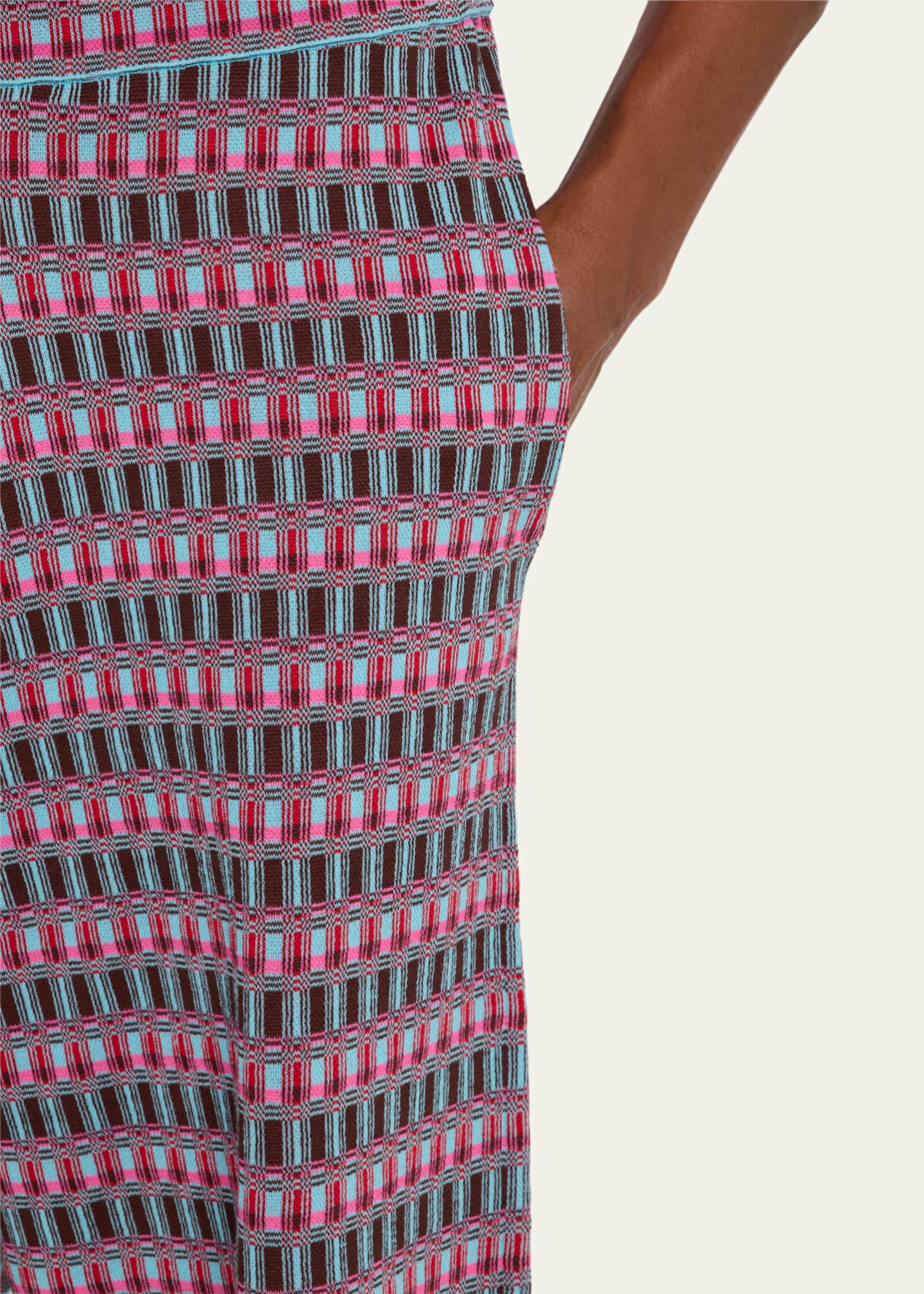 ZANKOV Men's Jacquard Knit Shorts Image 5 of 5