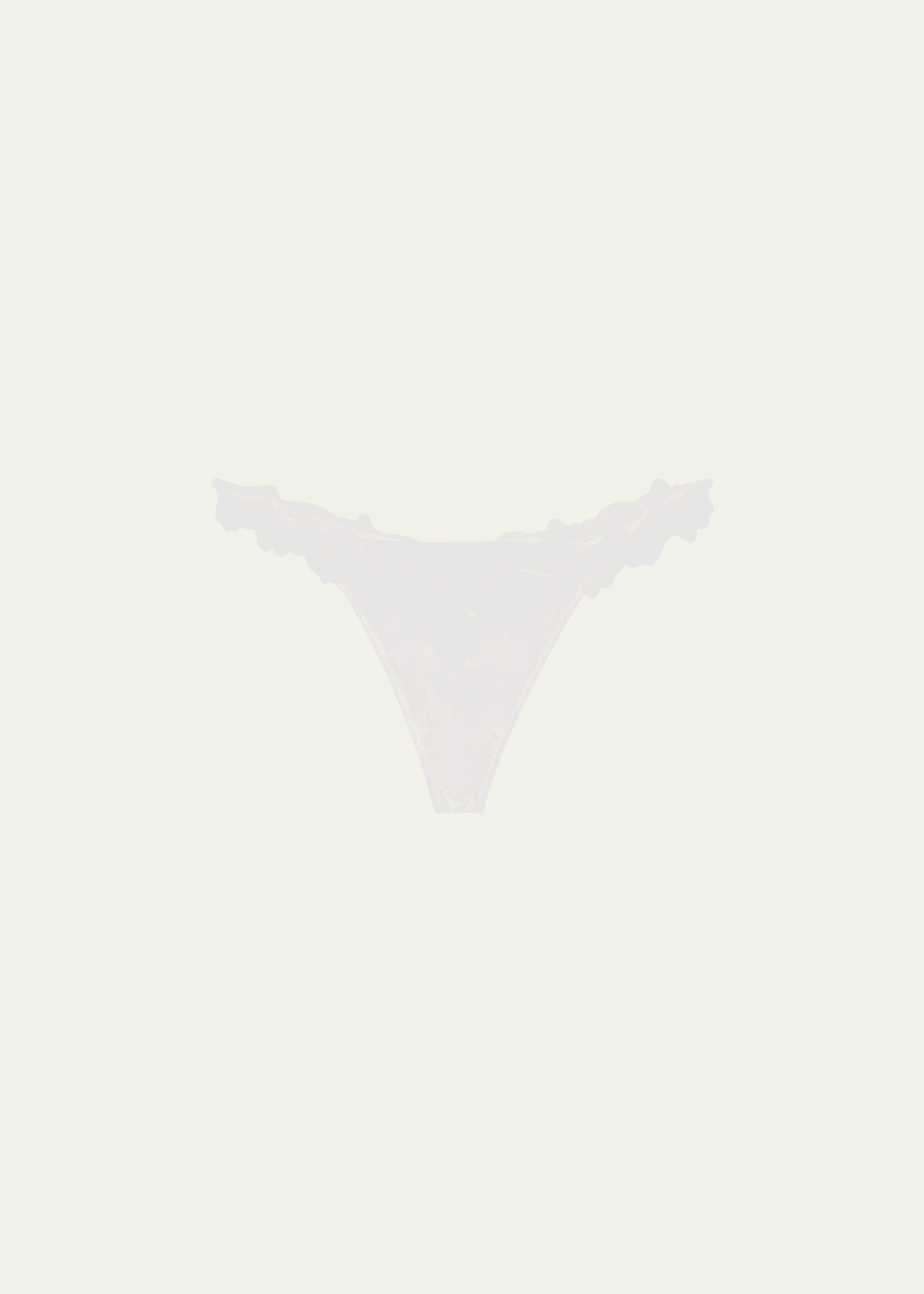 Lise Charmel Source Beaute Embroidered Tulle Thong Image 1 of 2