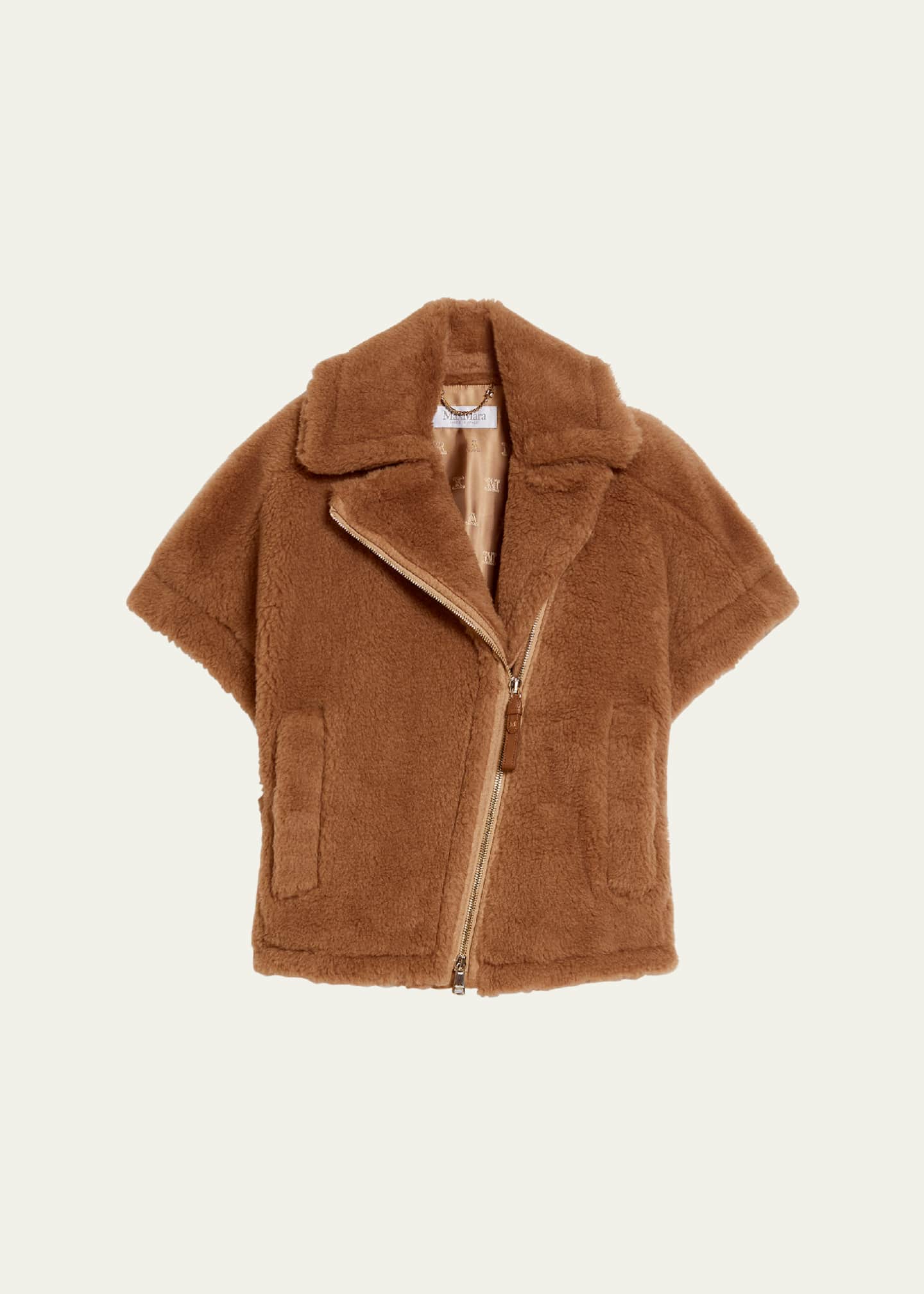 Max Mara New Manto Wool-Blend Cape - Bergdorf Goodman