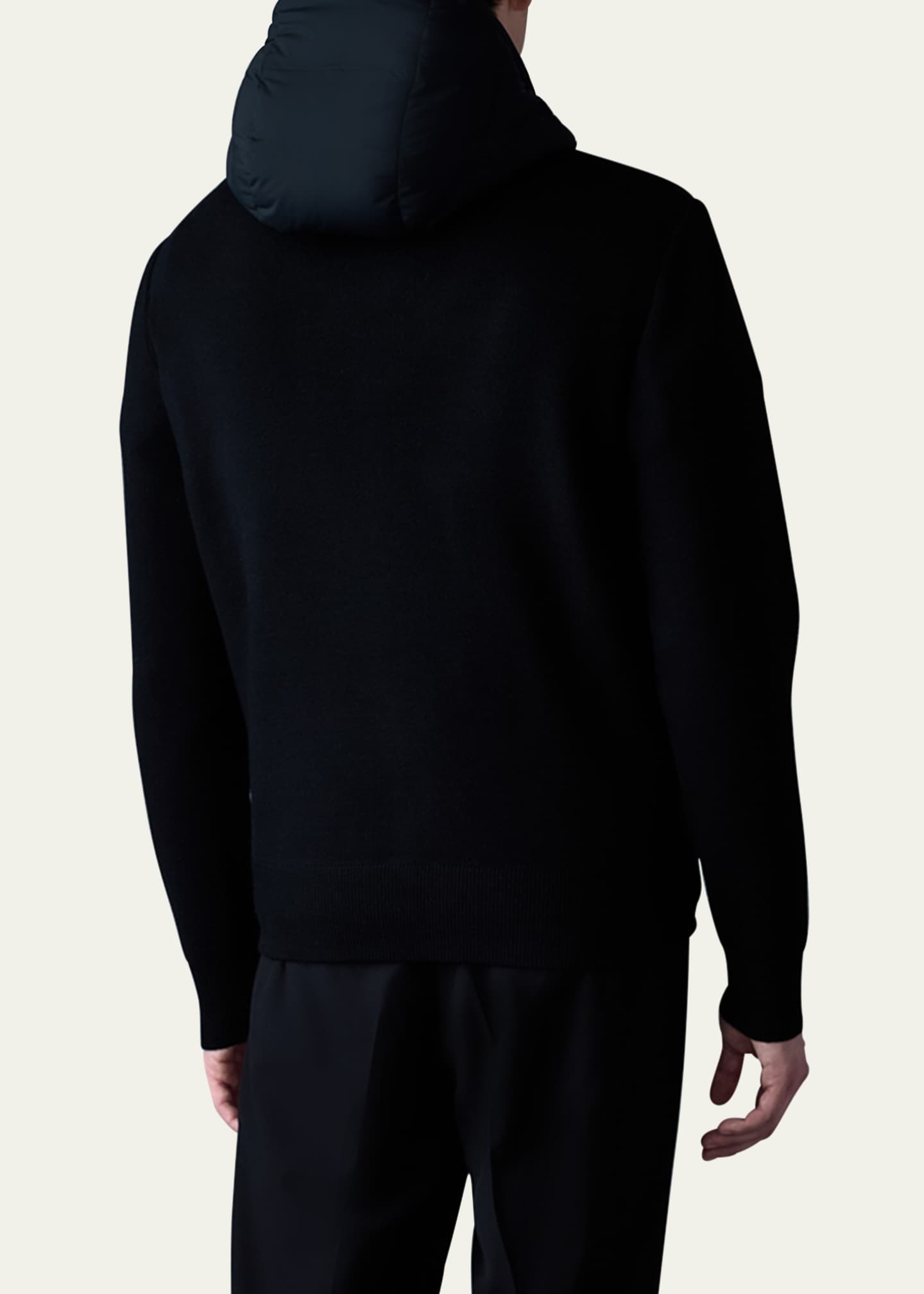 Mackage Men's Andrew Hybrid Down Knit Jacket Image 3 of 5