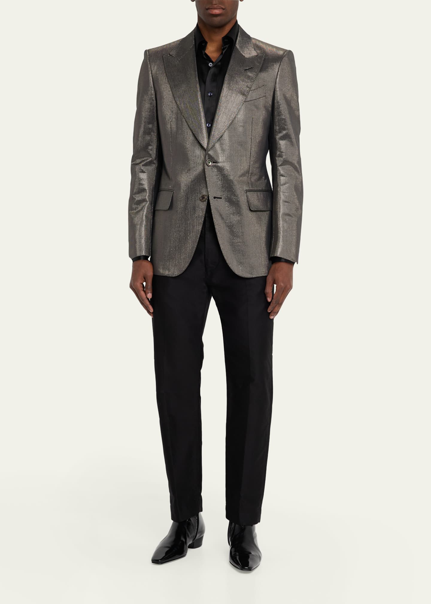 TOM FORD Men's Dyllan Lurex Dinner Jacket Image 2 of 5