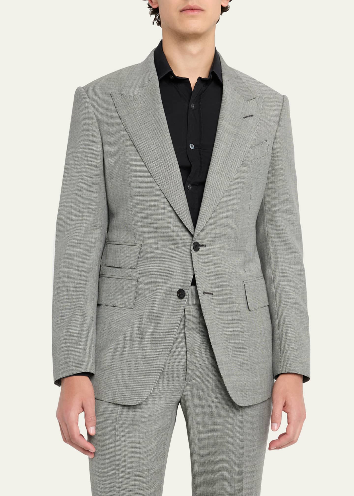 TOM FORD Men's Shelton Nailhead Suit Image 4 of 5