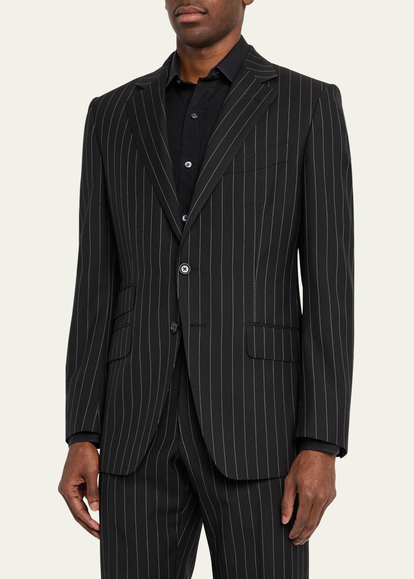TOM FORD Men's O'Connor Sharp Stripe Suit Image 4 of 5