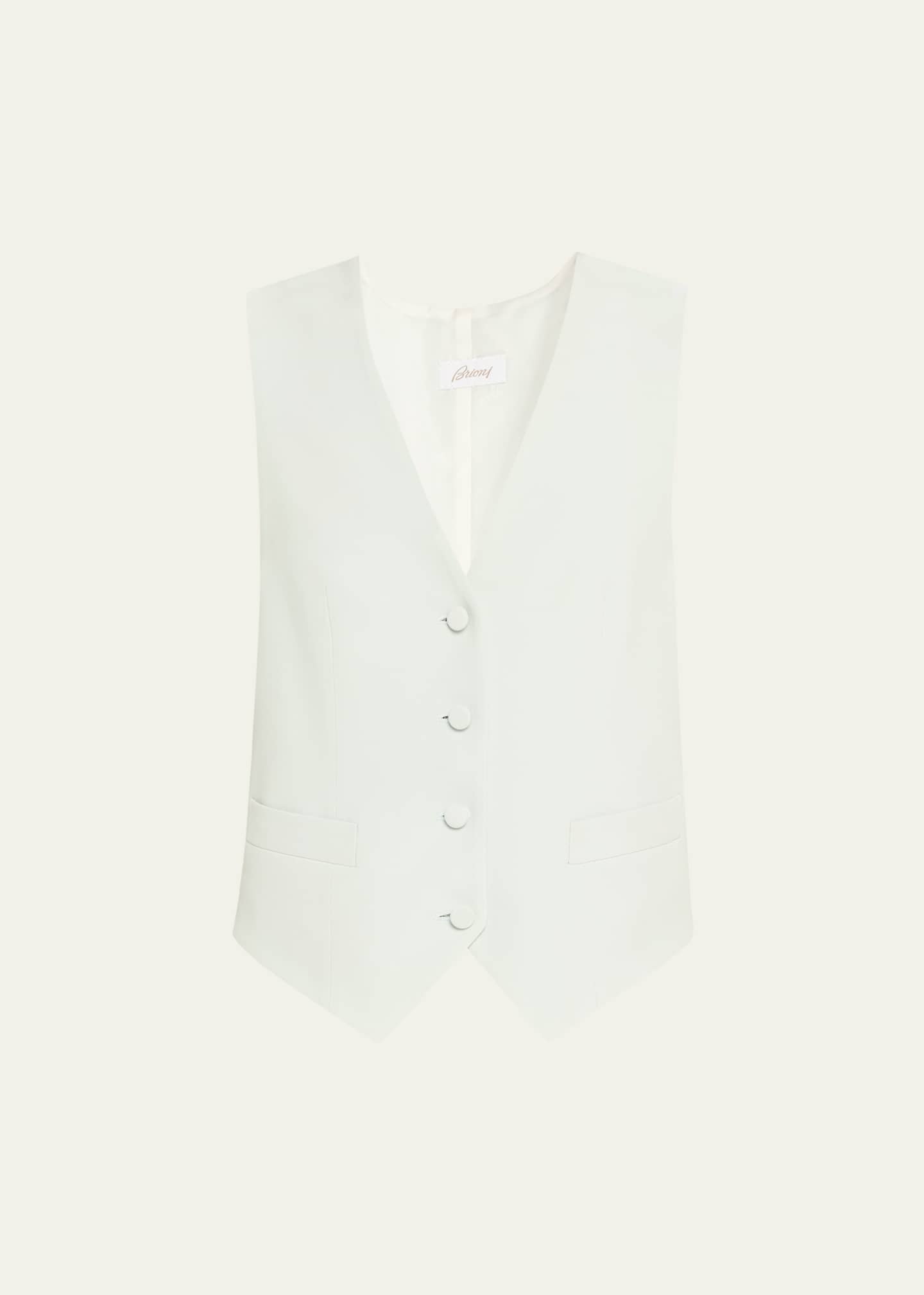 Brioni Tess Silk Waistcoat Image 1 of 5