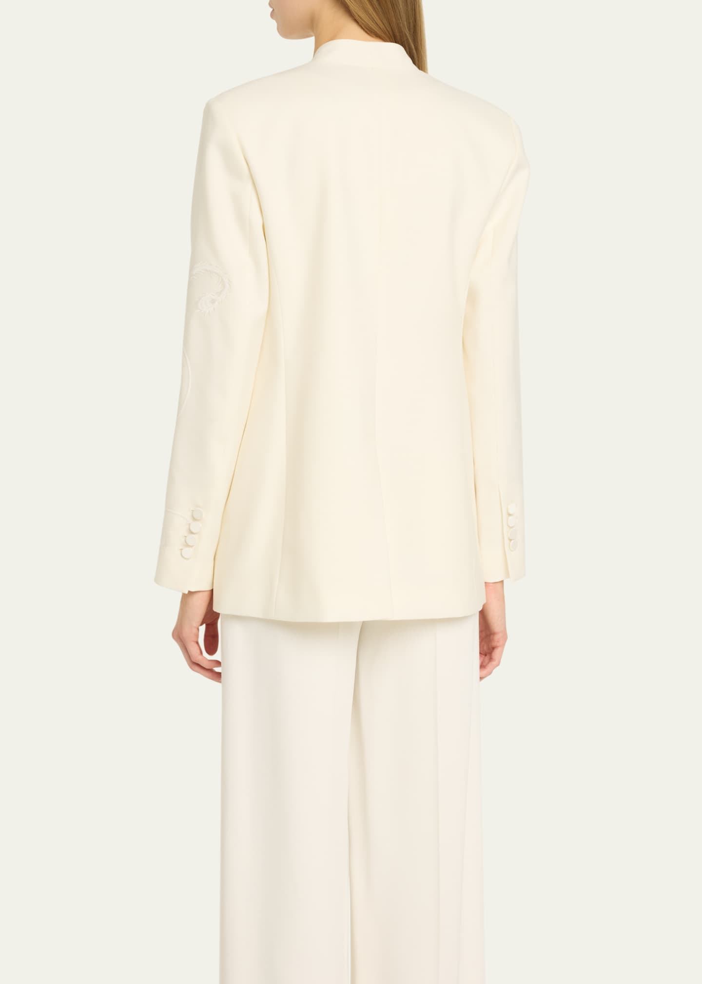 Kobi Halperin Sydney Embroidered Wool-Blend Jacket Image 3 of 5