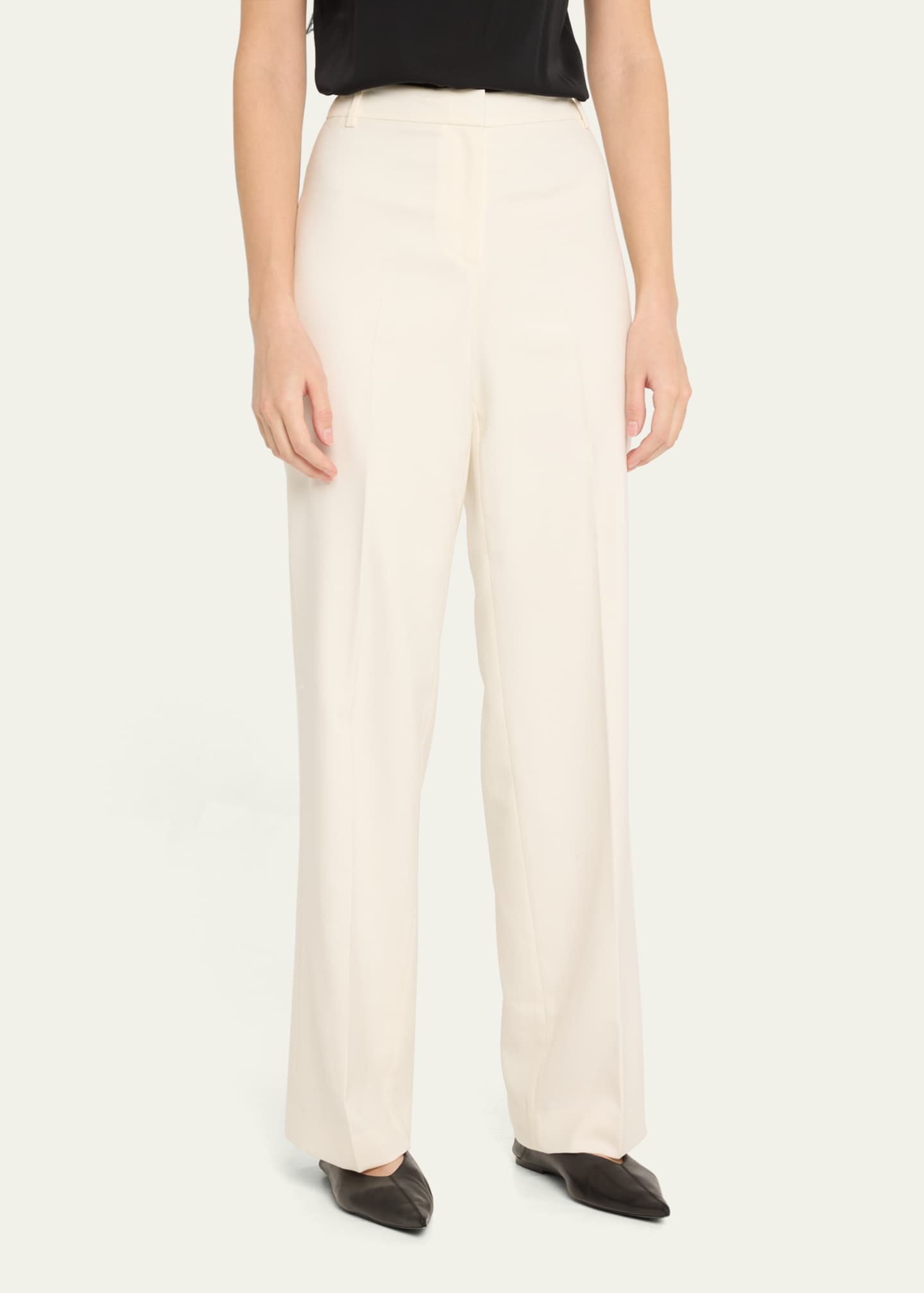 Kobi Halperin Misty Mid-Rise Straight-Leg Pants Image 4 of 5