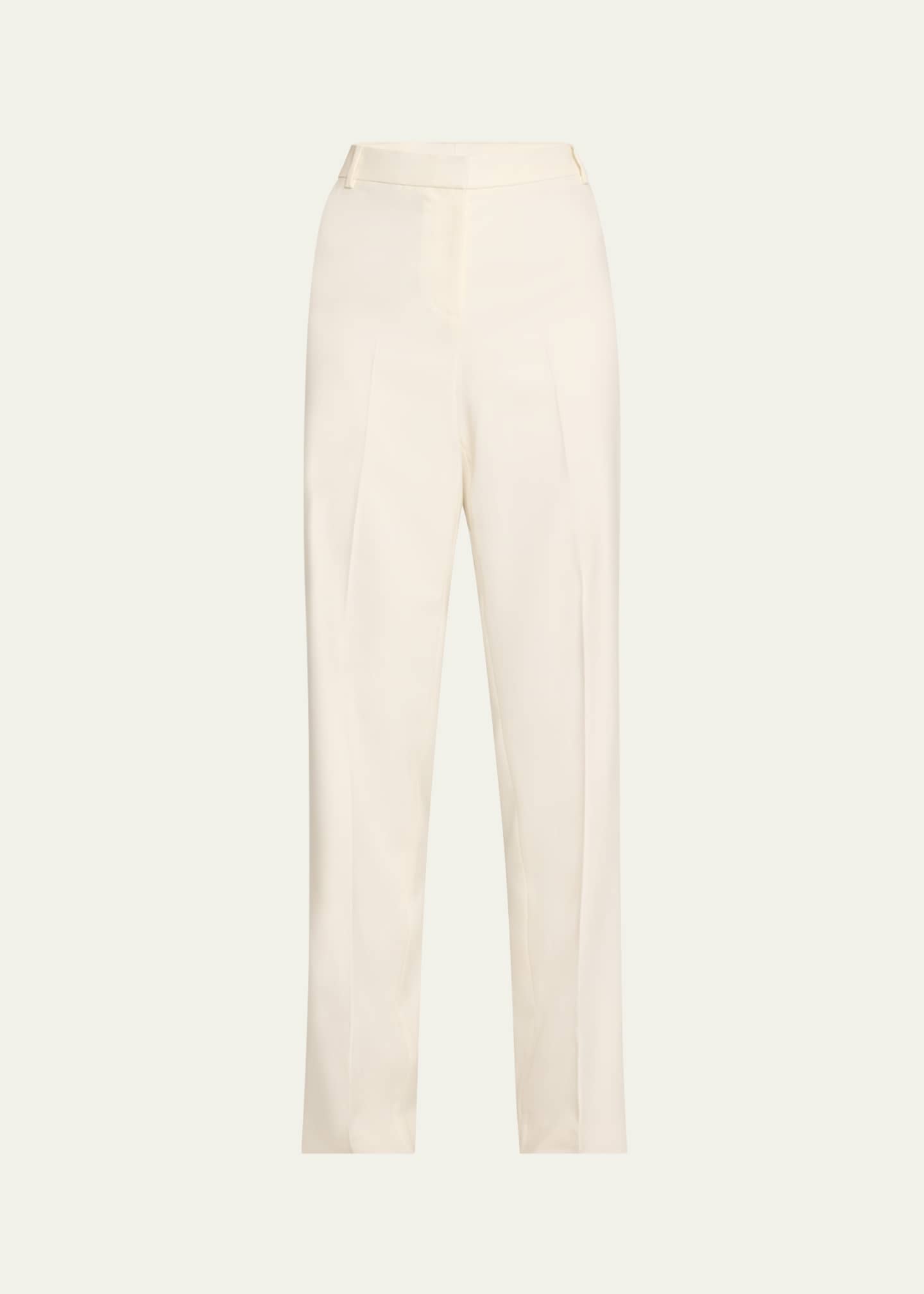 Kobi Halperin Misty Mid-Rise Straight-Leg Pants Image 1 of 5