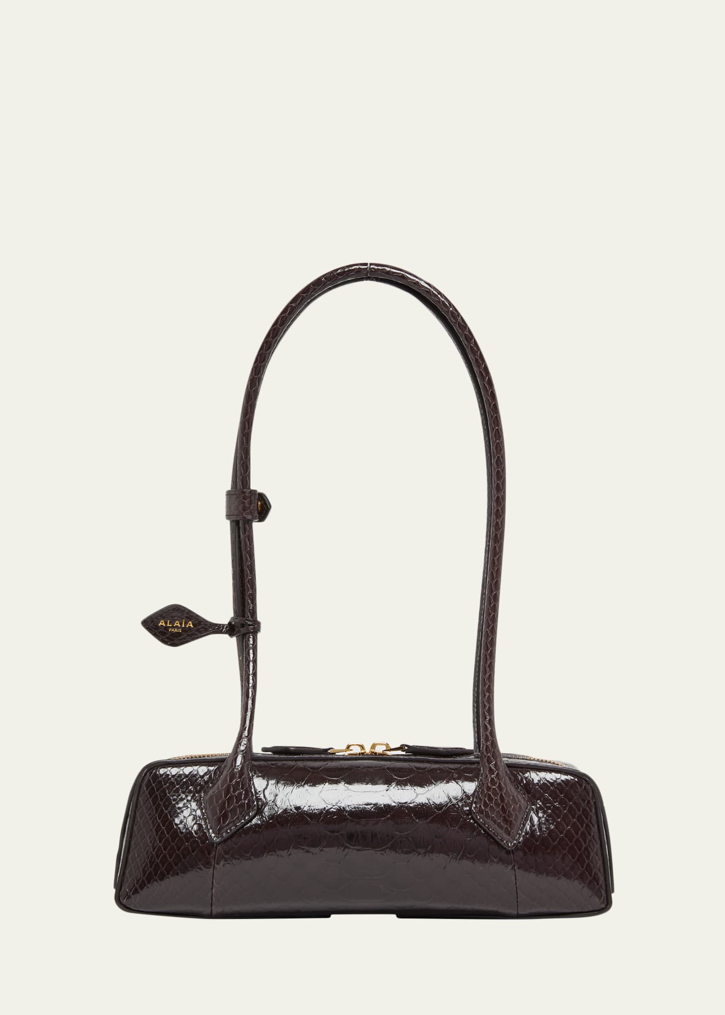 極美品★ALAIA アライア LE TECKEL スモールバッグ ALAÏA Le Teckel Small Lizard Shoulder Bag - Bergdorf Goodman
