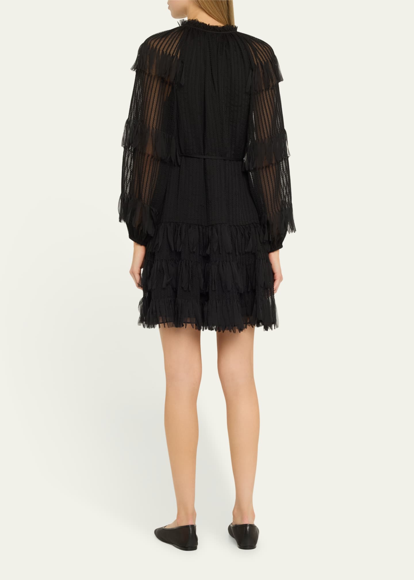 Kobi Halperin Nora Chiffon Mini Dress Image 3 of 5