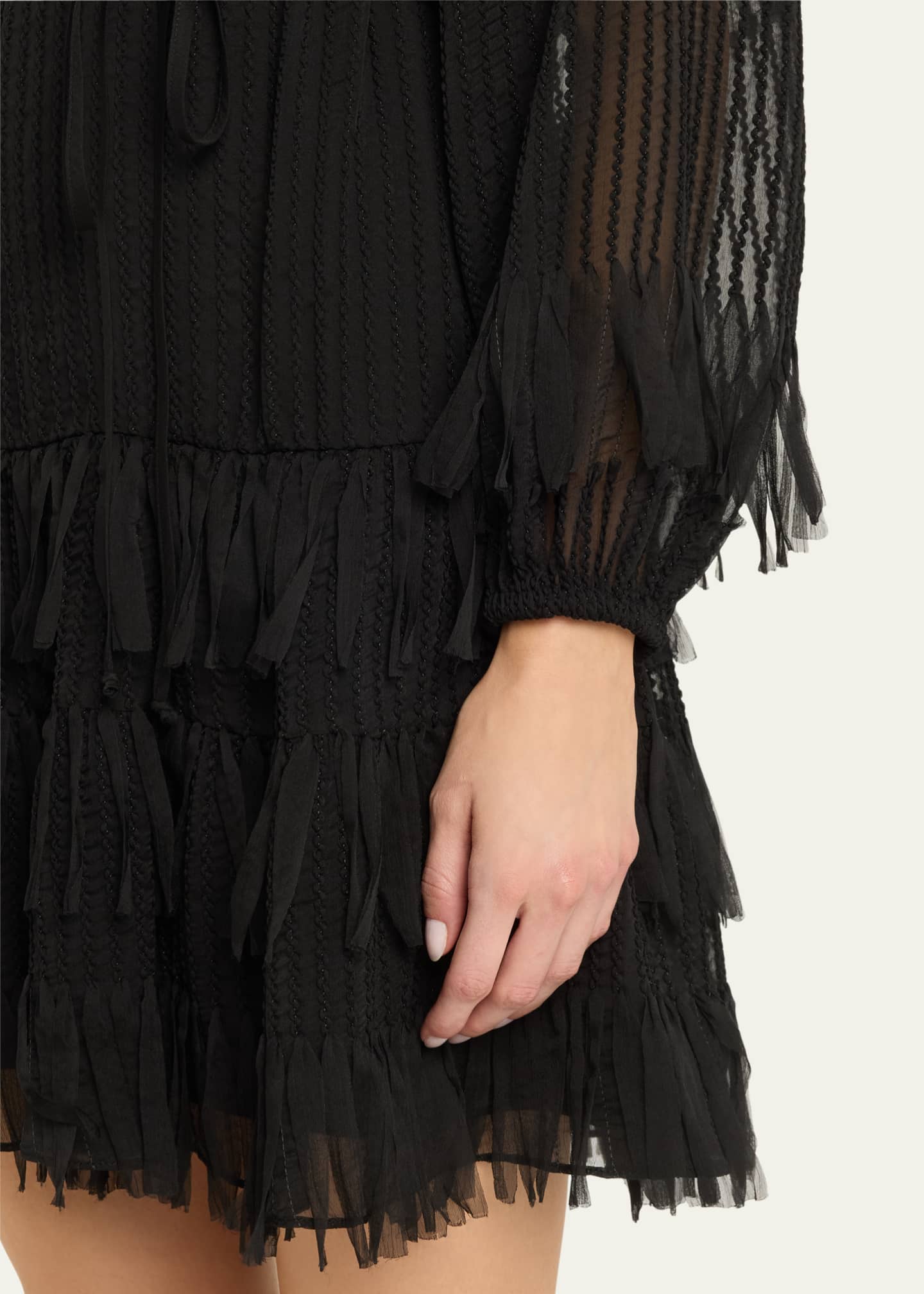 Kobi Halperin Nora Chiffon Mini Dress Image 5 of 5